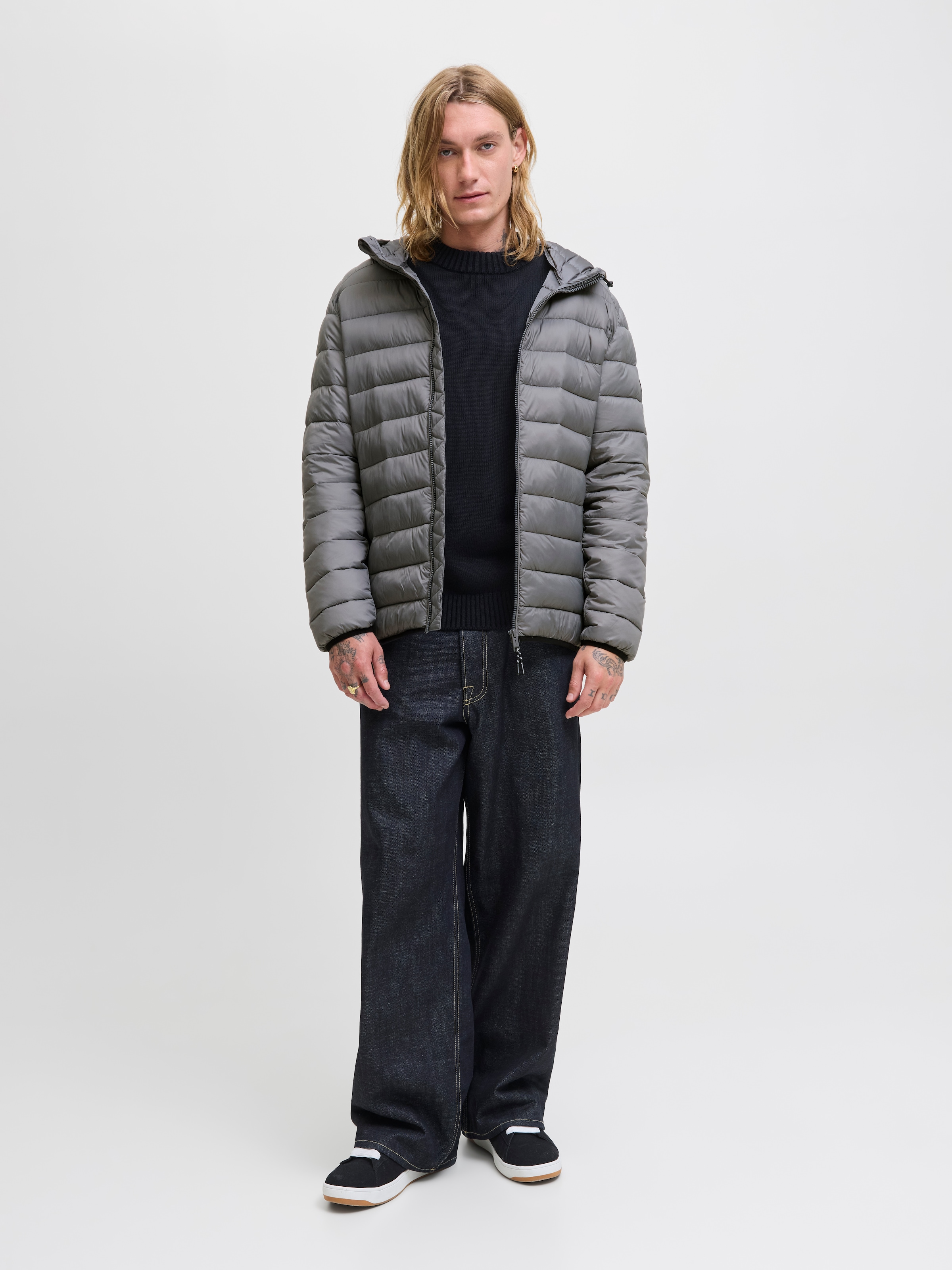 Jack & Jones Steppjacke »JJEBRADLEY LIGHT PUFFER HOOD NOOS« mit Kapuze