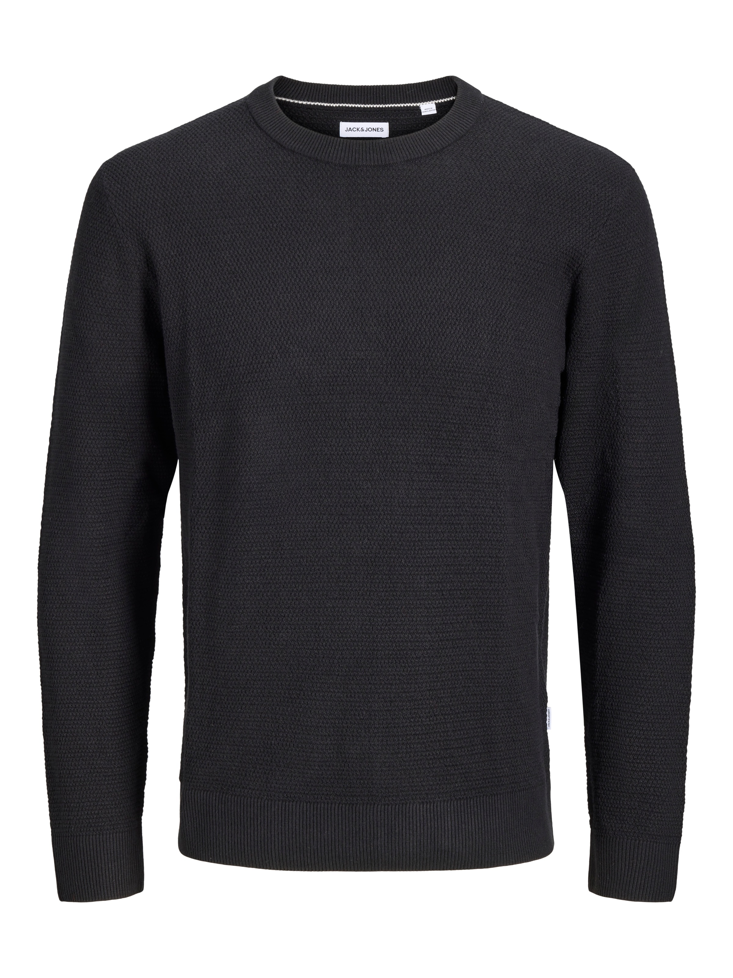 Jack & Jones PlusSize Pull à col rond »JJERYDER KNIT CREW NECK SN PLS« Coton, coupe normale