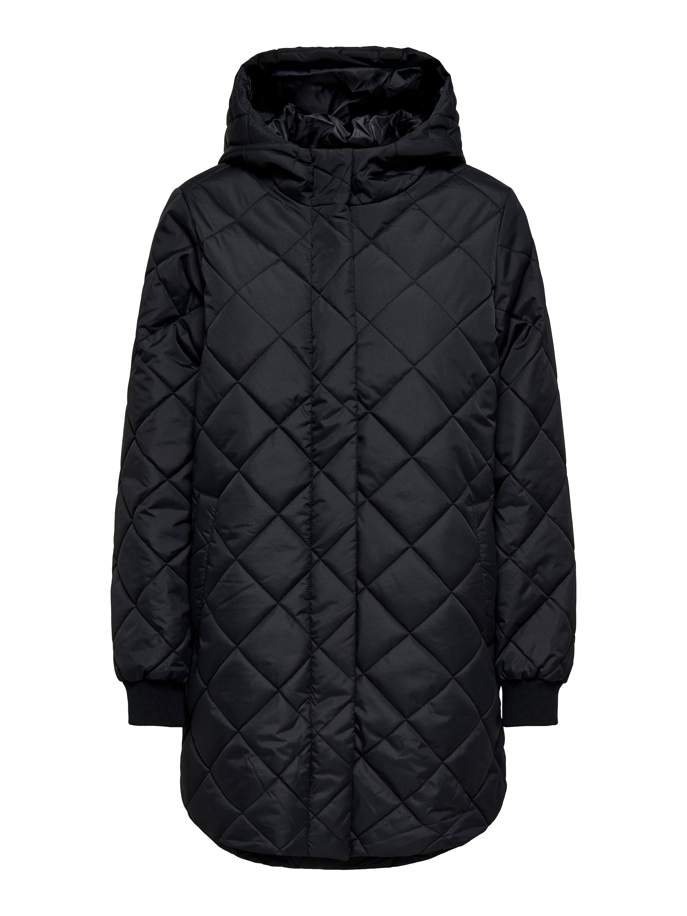 ONLY Steppmantel »ONLJULIET QUILTED HOOD ZIP COAT OTW NOOS« Kunstfaser