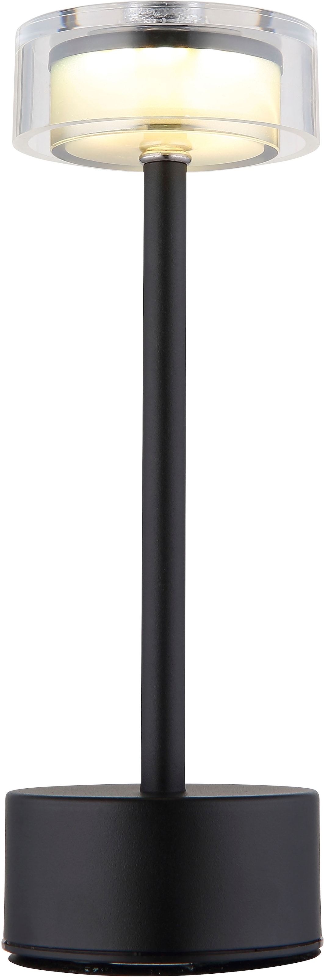 GLOBO LIGHTING LED Tischleuchte »SHIRA« LED-Modul 1 Stk. warmweiss - kaltweiss Akkutischleuchte, Touchdimmer, Lichttemperaturwechsel