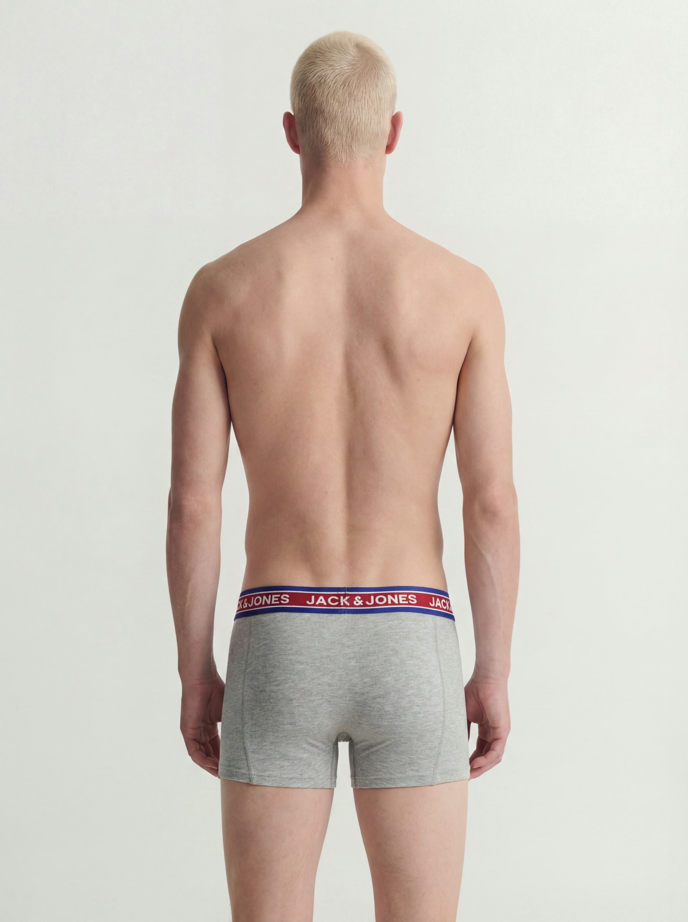 Jack & Jones Tronc »JACOLIVER TRUNKS 5 PACK NOOS« Paquet, 5 cuis mélange de coton, bord-côte élastique