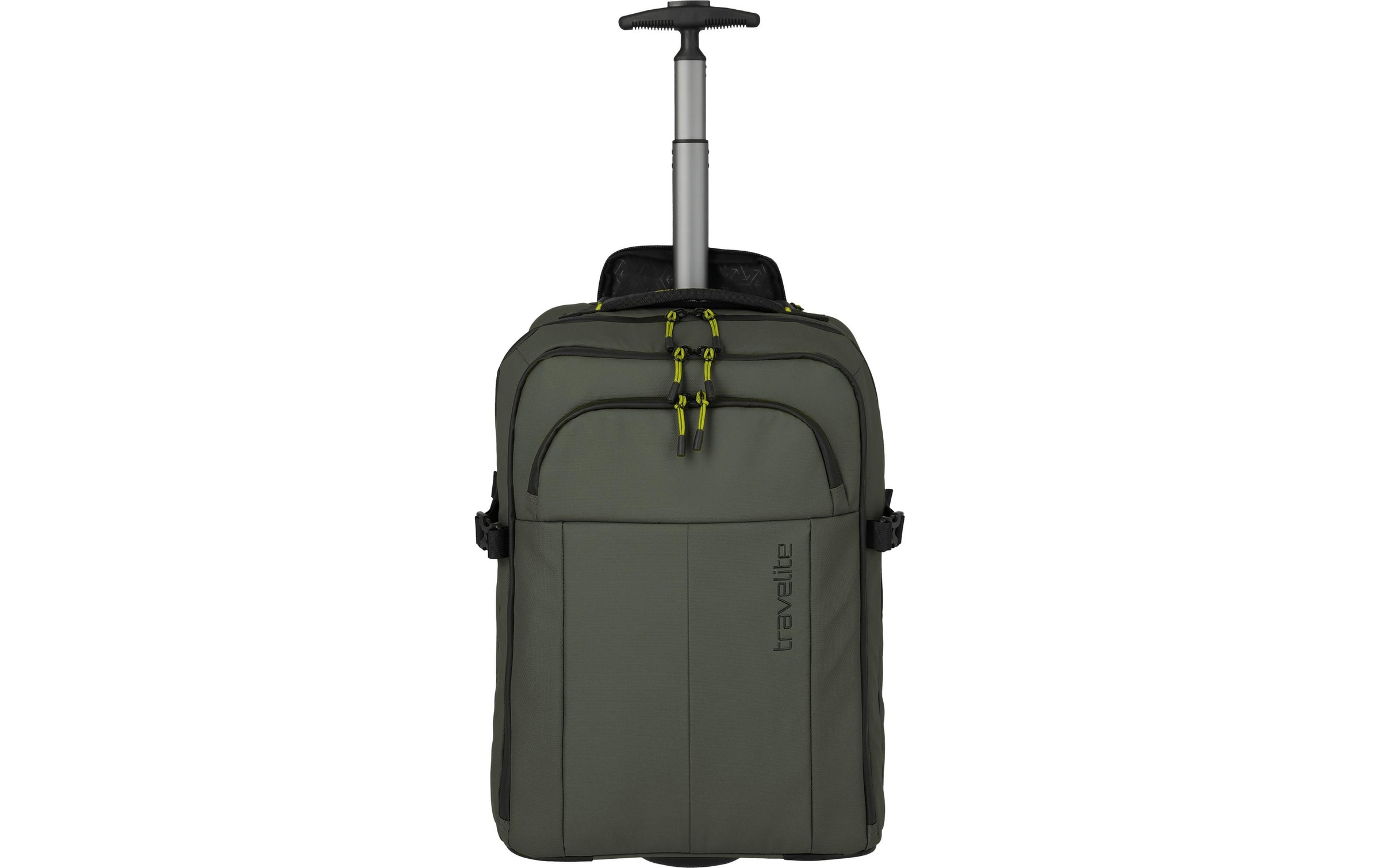 travelite Trolley »BRIIZE Backpack L 27 l« 27 litre 2 Rollen