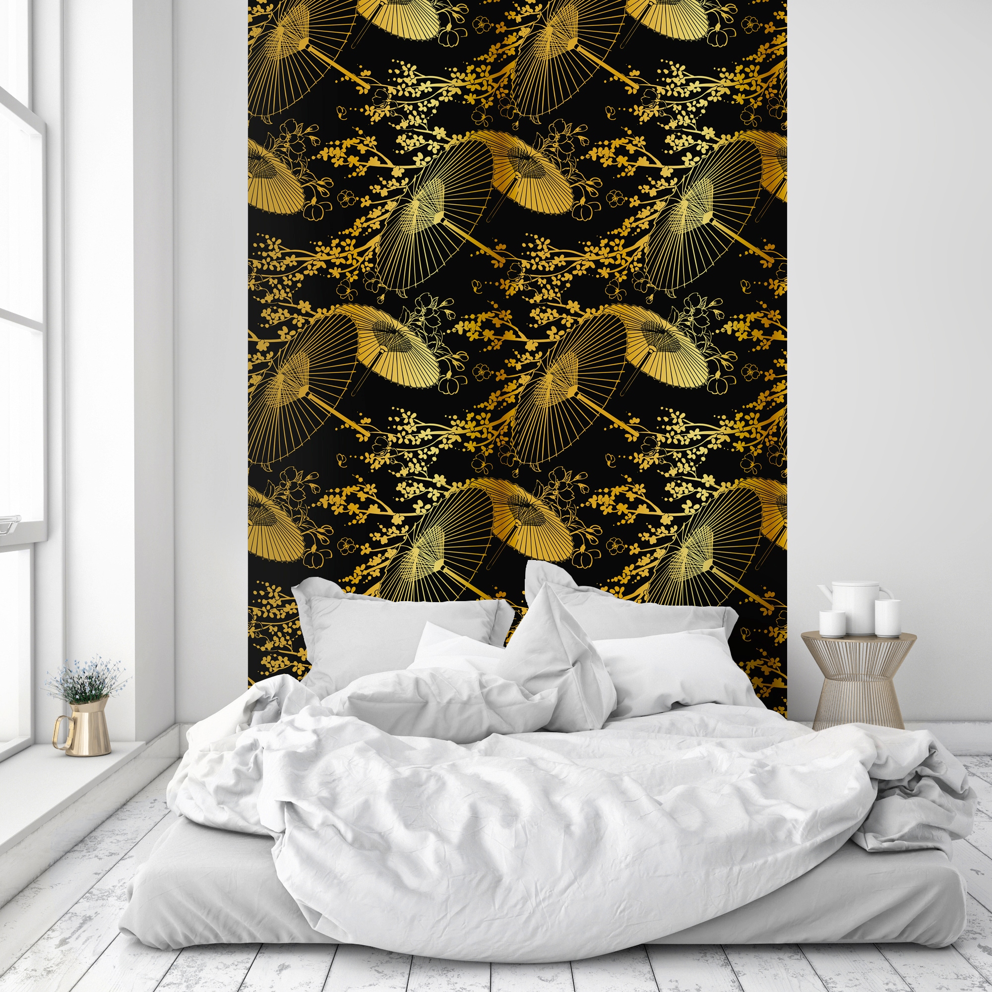 queence Vinyltapete »Lisa« Barock | Kunst | bedruckt glatt 90x250cm, selbstklebend, kinderleichte Anbringung, , Sticker