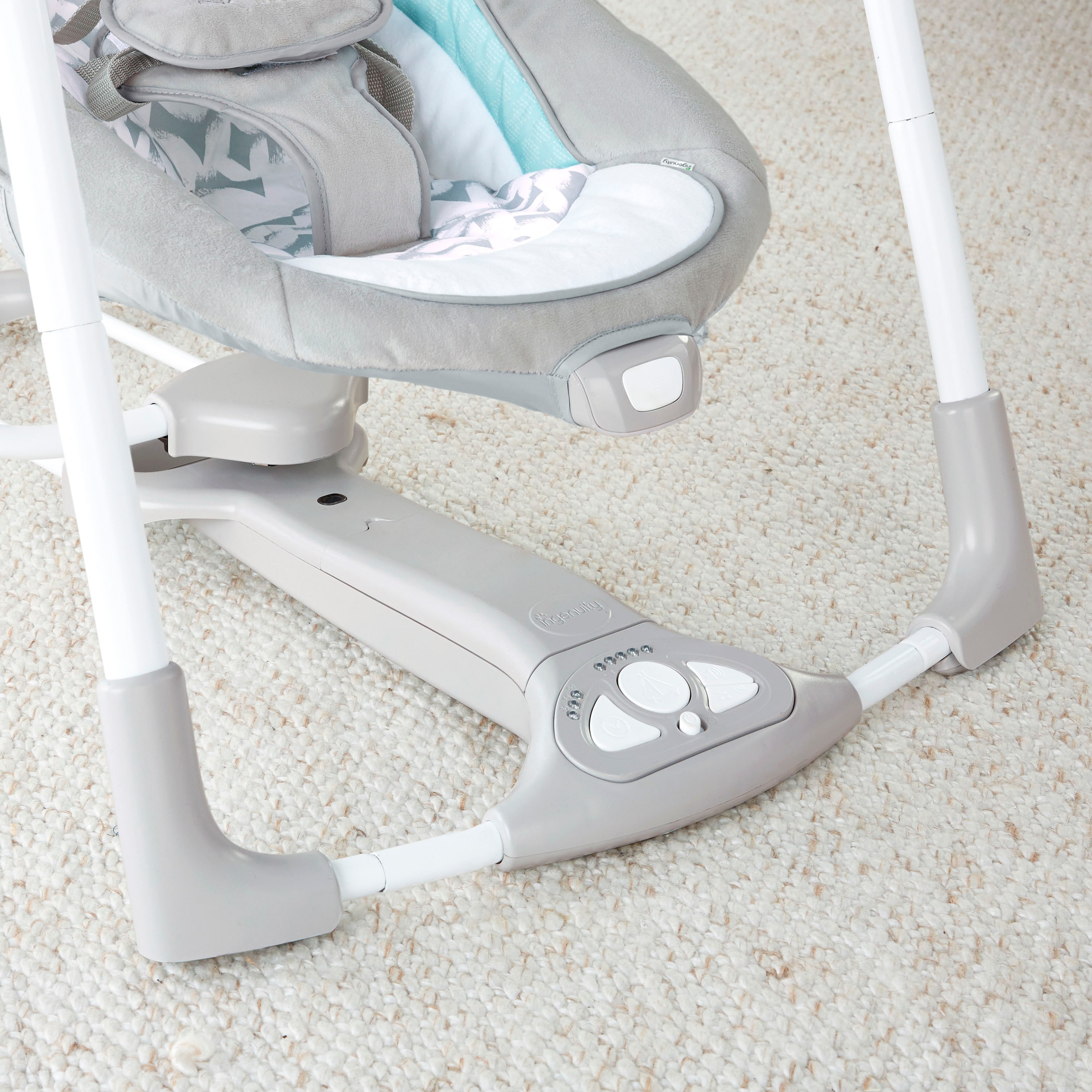 ingenuity Balançoire bébé »ConvertMe Swing-2-Seat Portable Swing - Raylan« mit automatischer Schaukelfunktion und Sound-Effekt