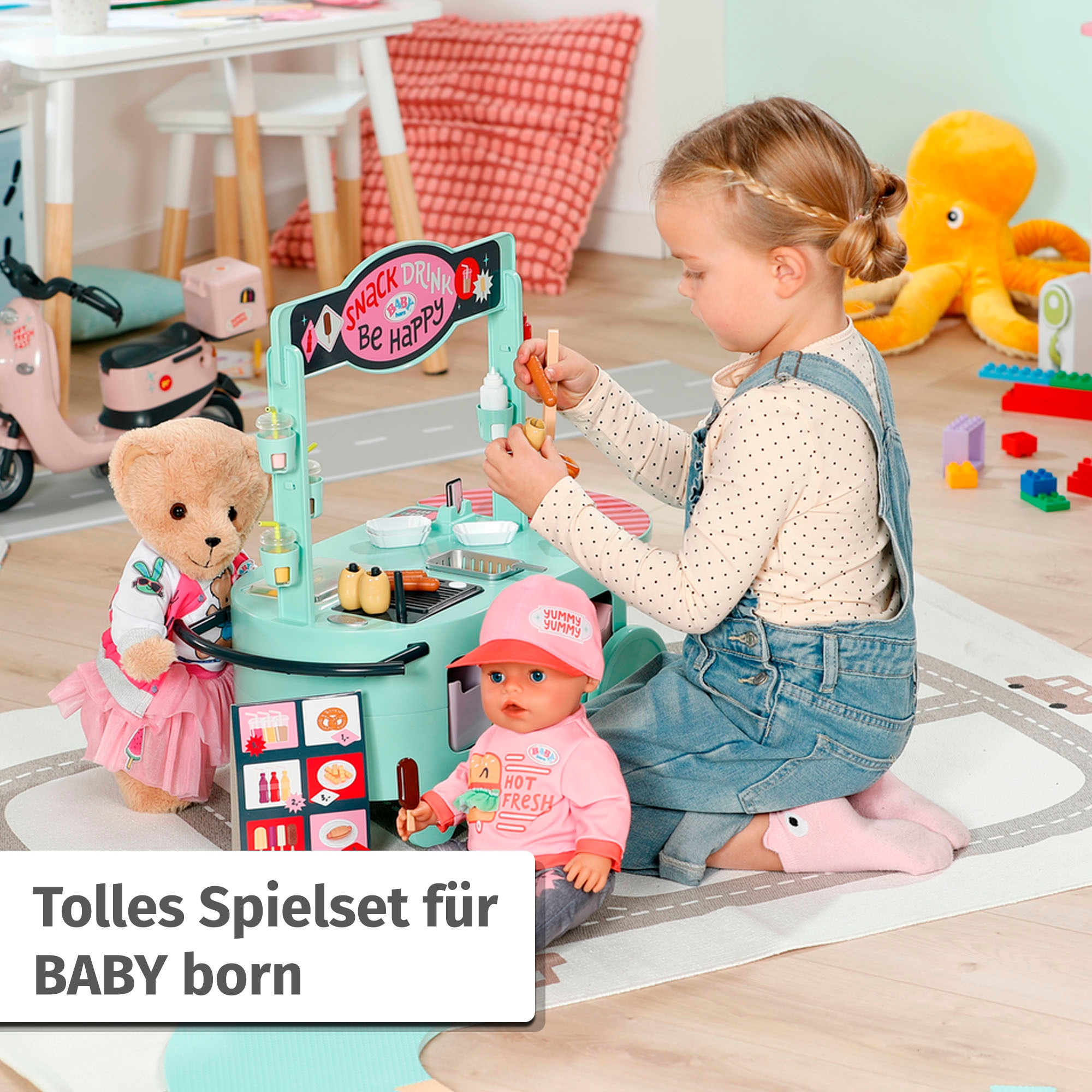 Baby Born Puppentisch »Snack Shop« mit Soundeffekt