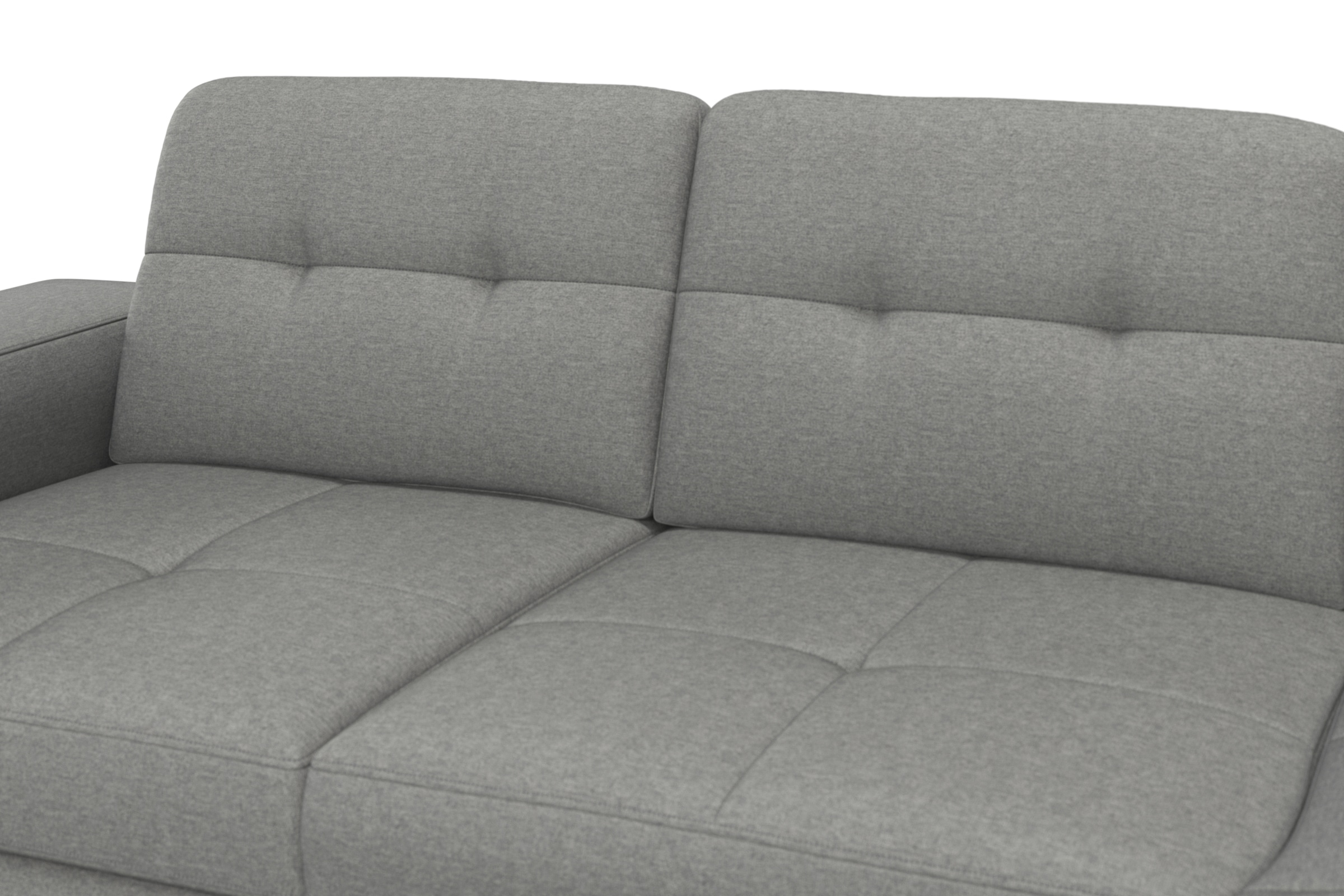 sit&more Ecksofa »Baviene L-Form« inklusive Sitztiefenverstellung und Federkern, wahlweise Bettfunktion