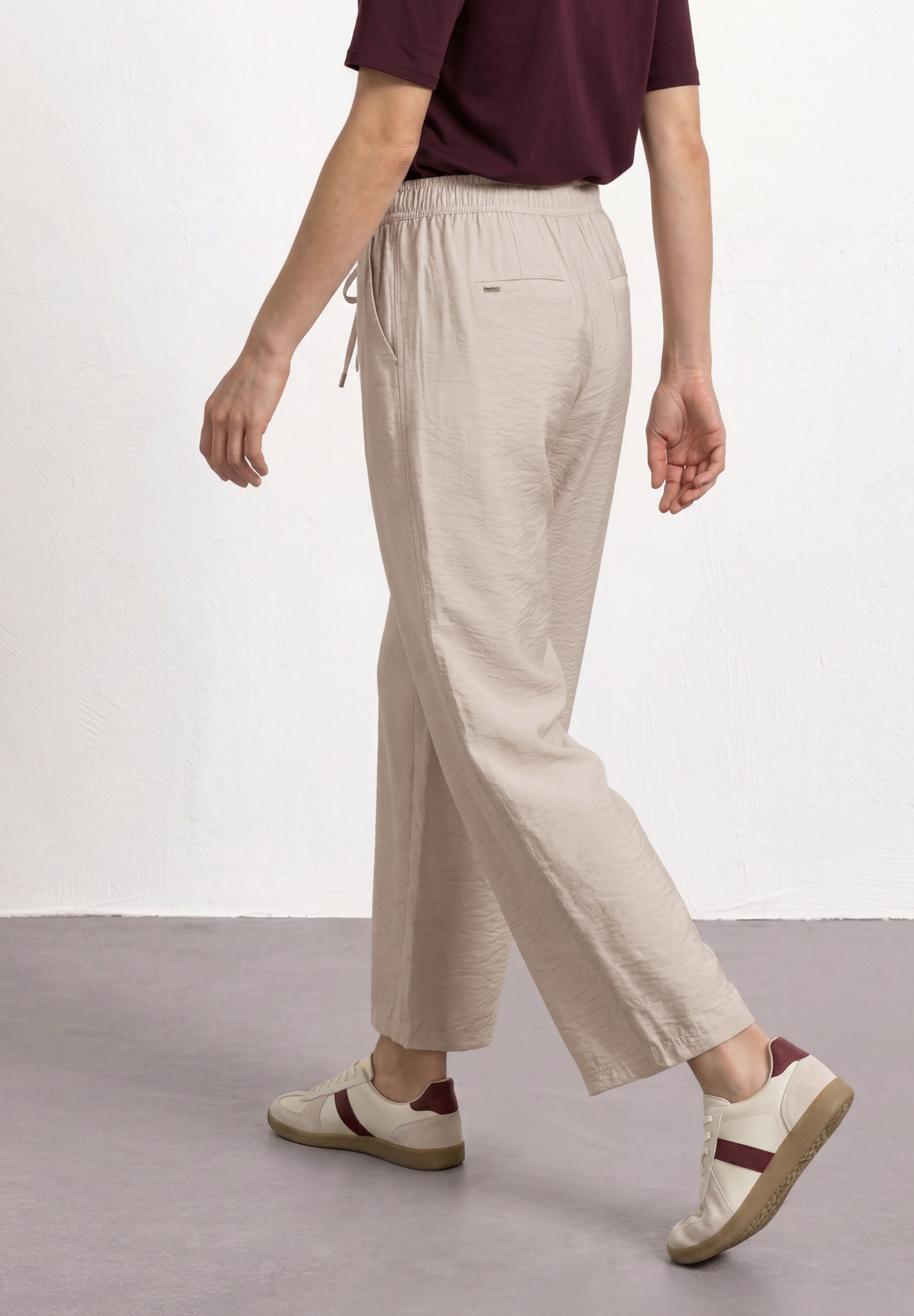 STREET ONE Pantalon en tissu »Style Emee«  Sommerhose vim Loose Fit