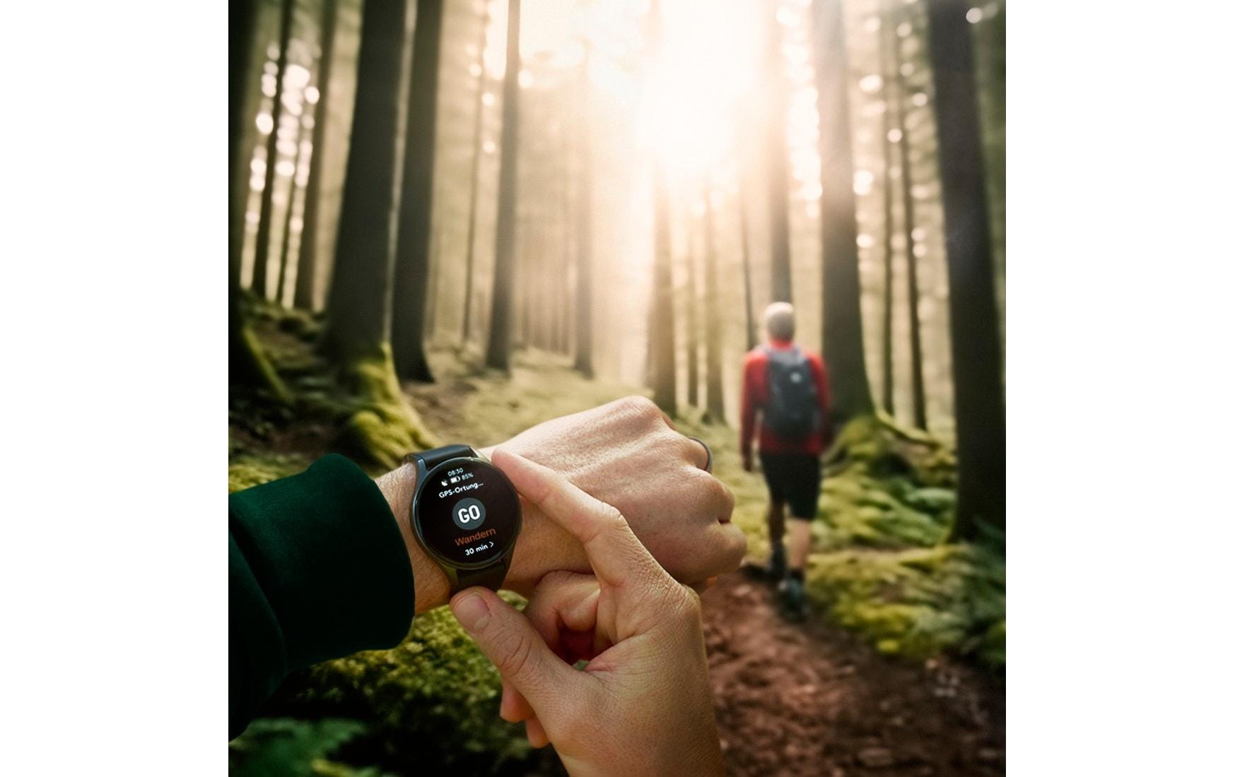 Hama Smartwatch »Smartwatch 8900 (Telefonfunktion, GPS, wasserdicht IP68, Herzfrequenz)«(/ 1,43 ″)