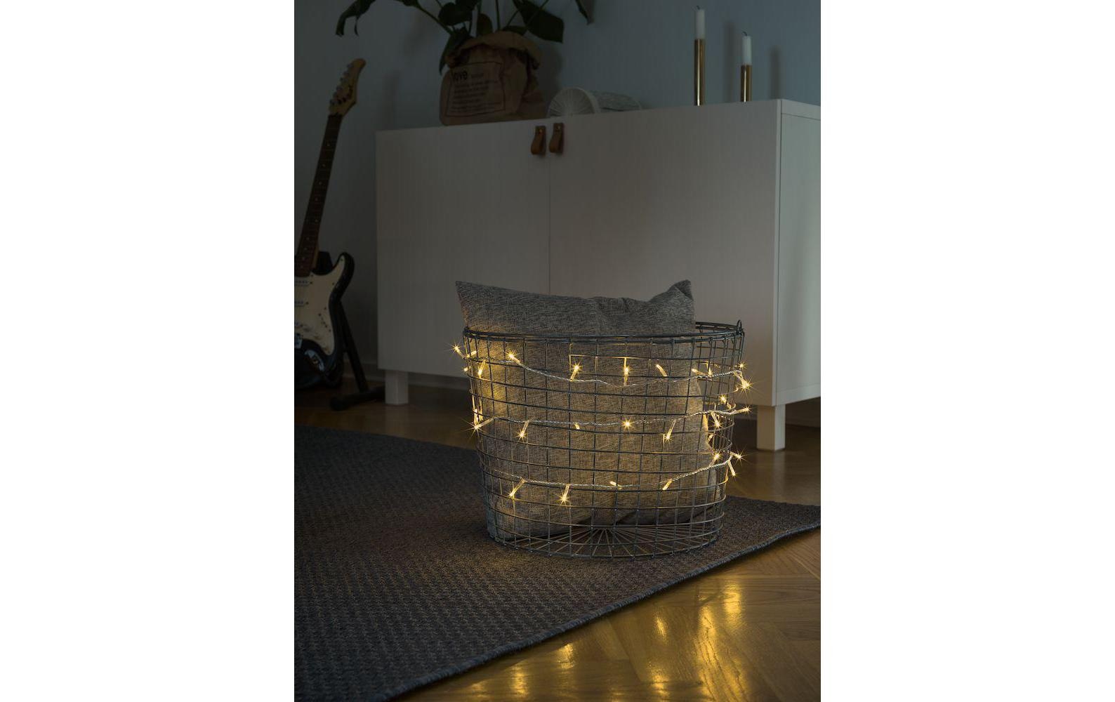 KONSTSMIDE LED-Lichterkette »15766 m Transparent mit 50 LED Indoor« 50 Stk.-flammig