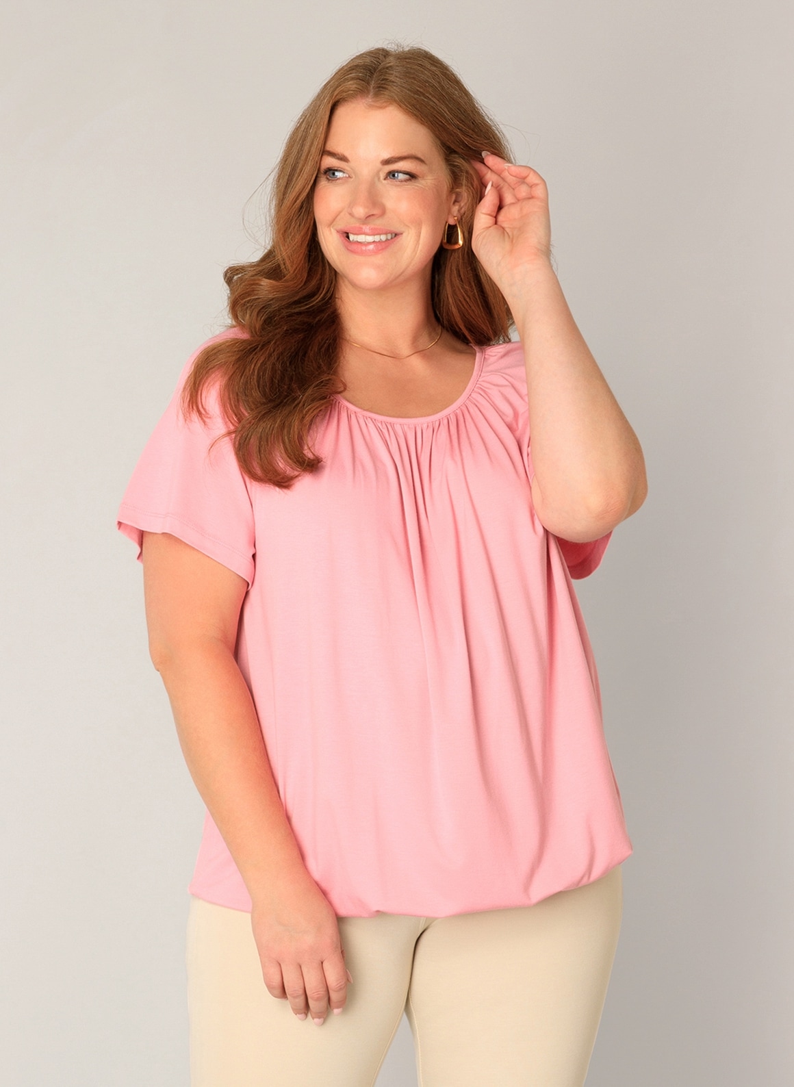 Base Level Curvy Ballonshirt »Yoni« Grosse Grössen