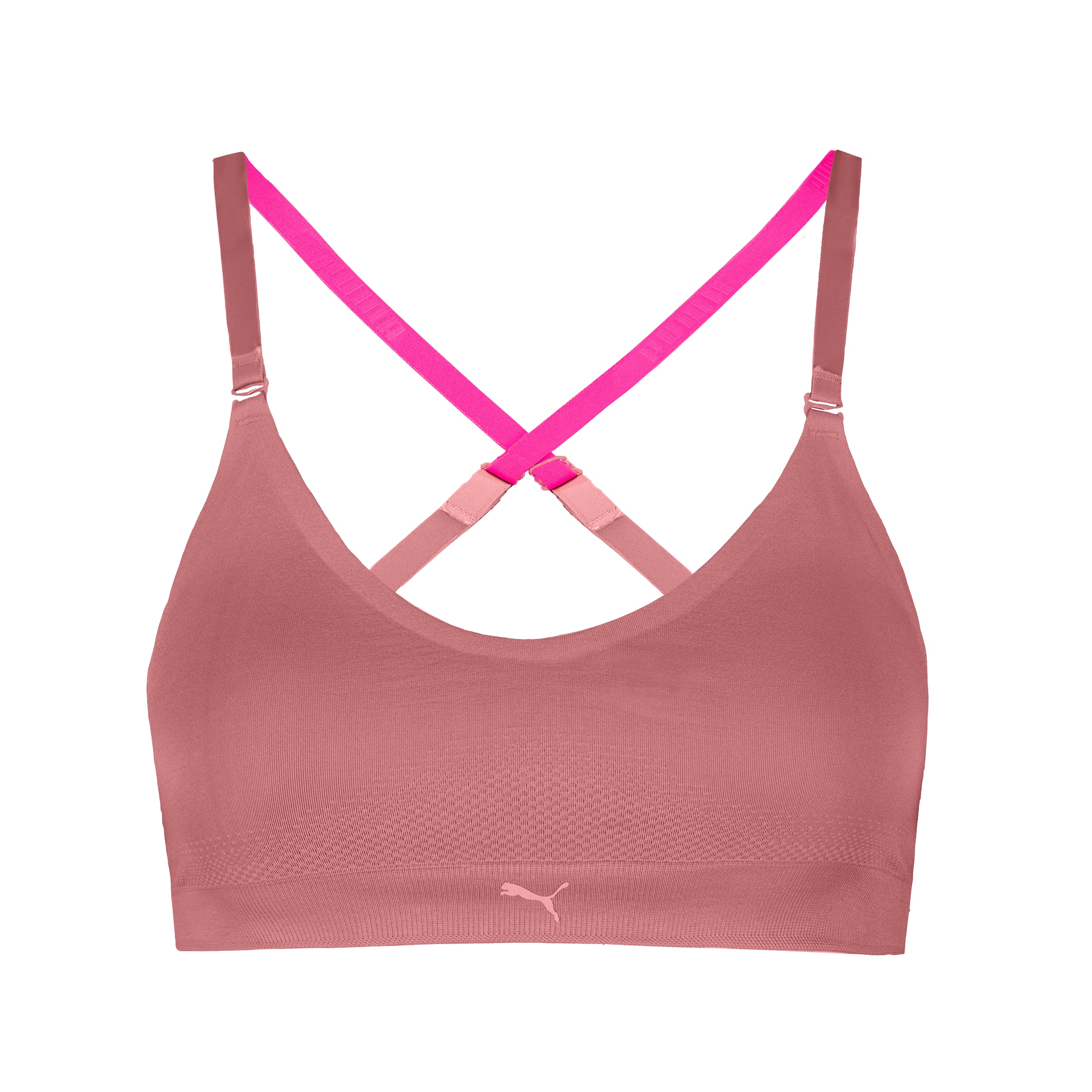 PUMA Bustier de sport »PUMA WOMEN 3D KNIT SPORT TRIANGLE TOP« wendbare und verstellbare Träger für einen personalisierten Look