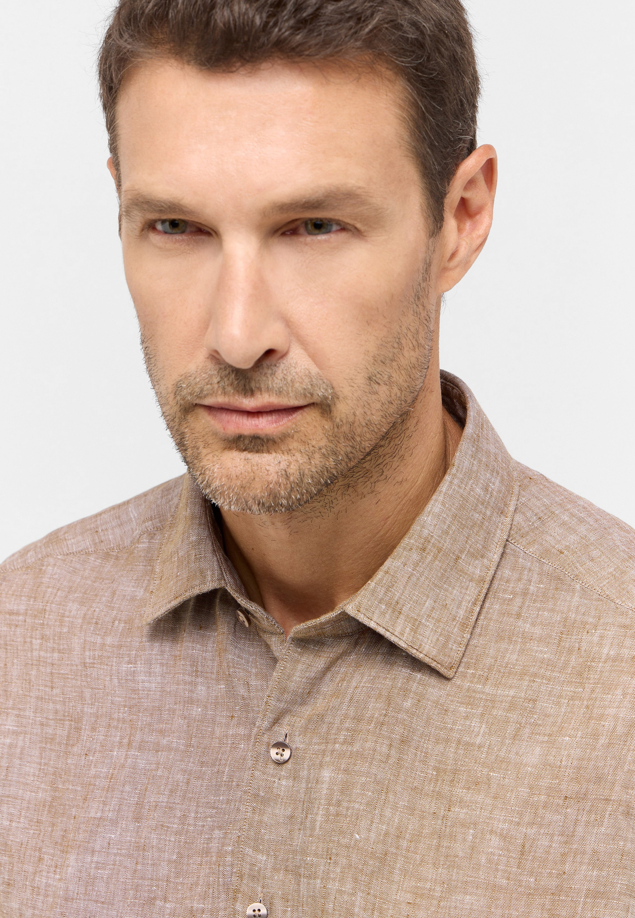 Eterna Kurzarmhemd »MODERN FIT« EASY IRON (bügelleicht)