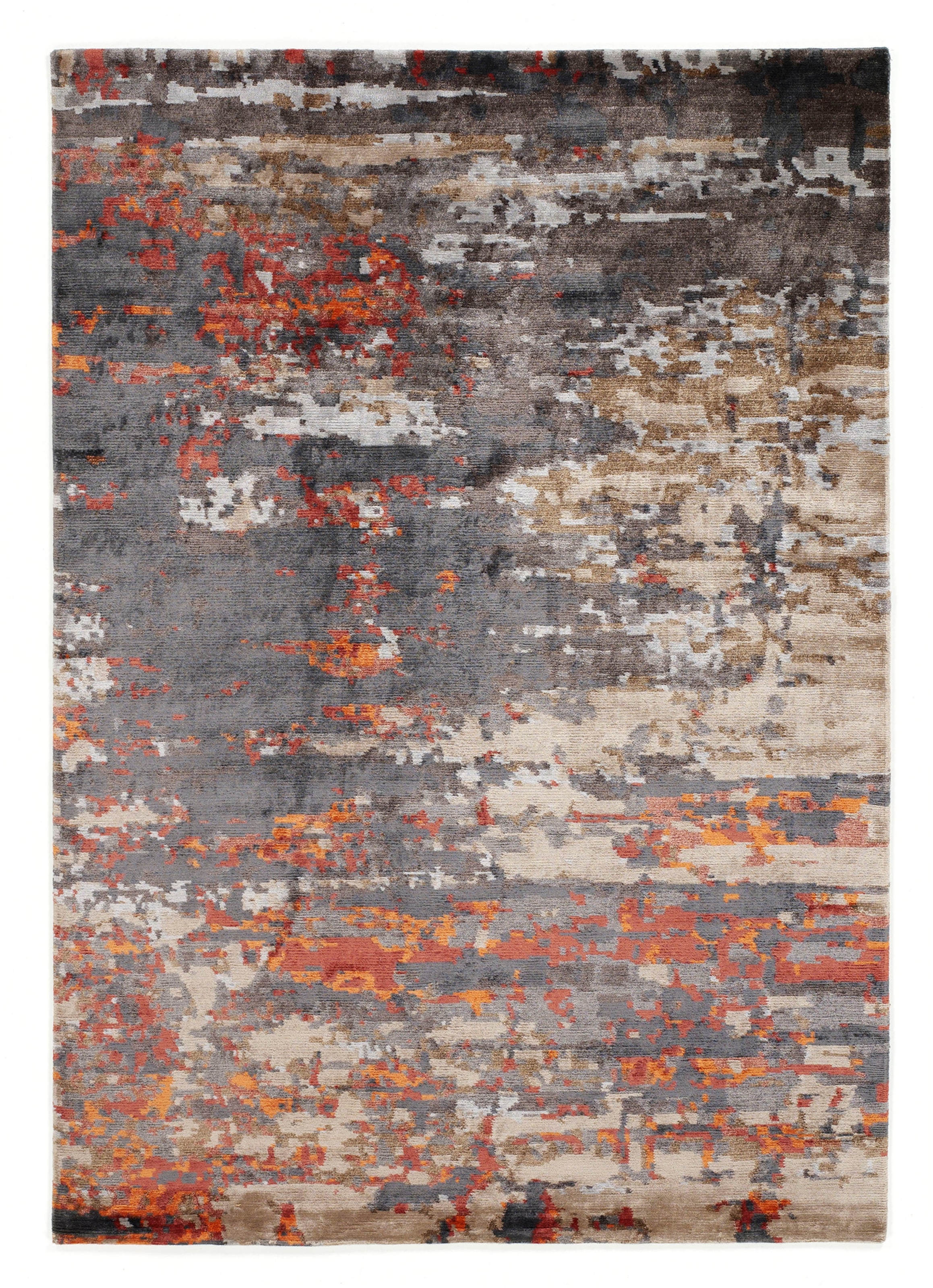 Musterring Teppich »ANGELES PILANO« rechteckig 10 mm Höhe exlcusive MUSTERRING DELUXE COLLECTION, Bambus-Viskose feine Knüpfung