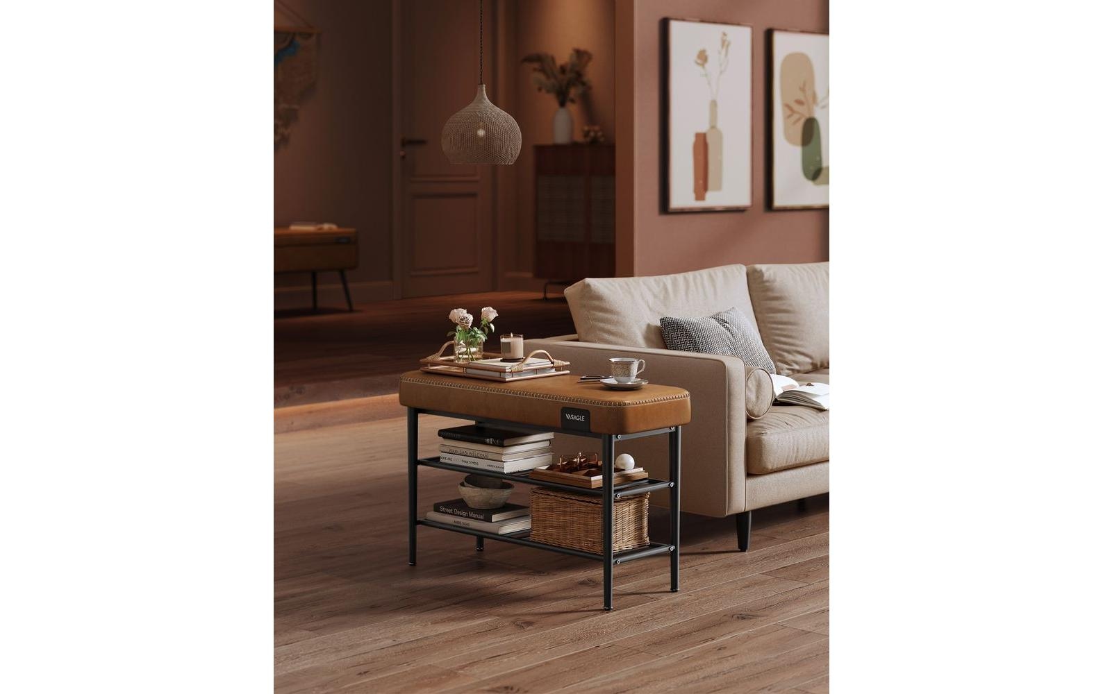 VASAGLE Empileur de chaussures »Ekho 80 x 50 cm Braun«