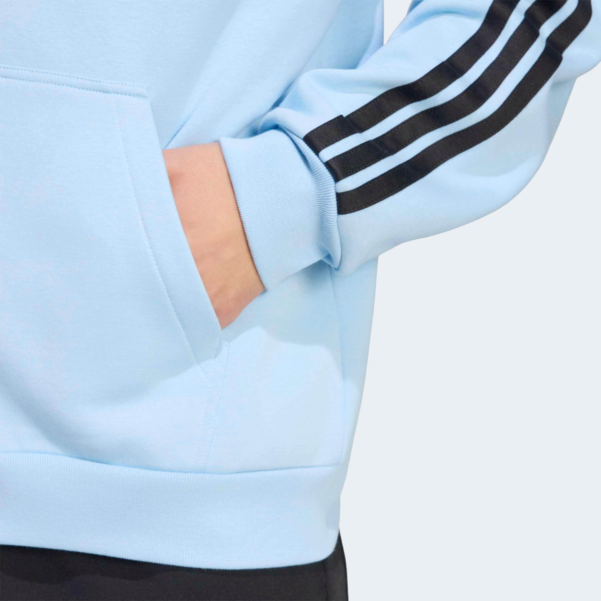 adidas Sportswear Kapuzensweatshirt »M 3S FL FZ HD«, sportlicher Stil, mit Kapuze, mit angesetzten Ärmelbündchen

