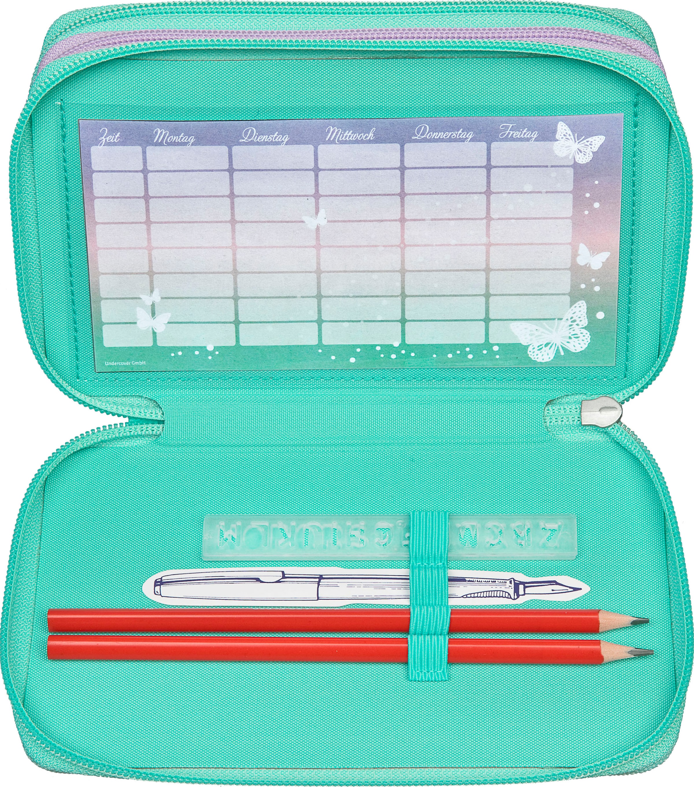 Scooli Federmäppchen »Tripledecker, Butterfly Wishes«