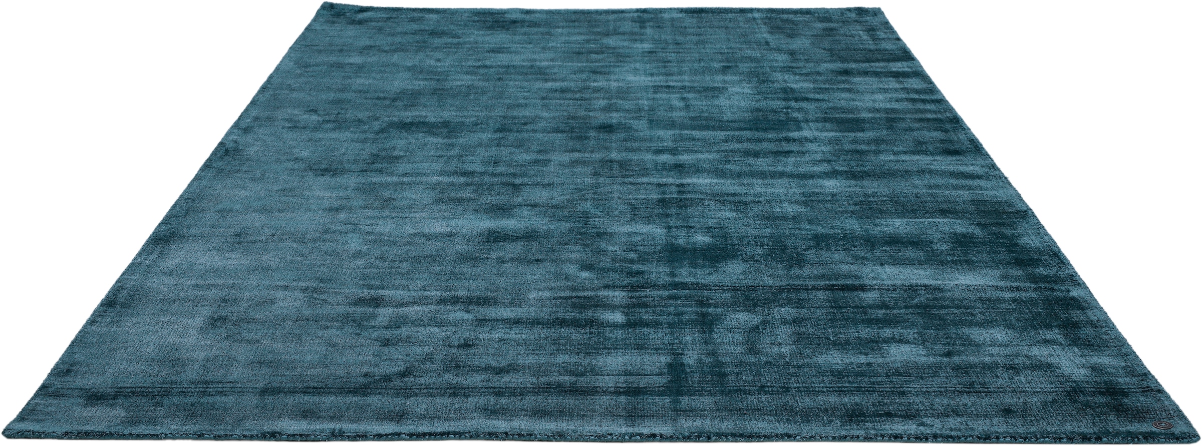 TOM TAILOR HOME Tapis »Shine uni« Rectangulaire 8 mm Höhe Handweb Teppich, 100% Viskose, handgewebt, mit elegantem Schimmer