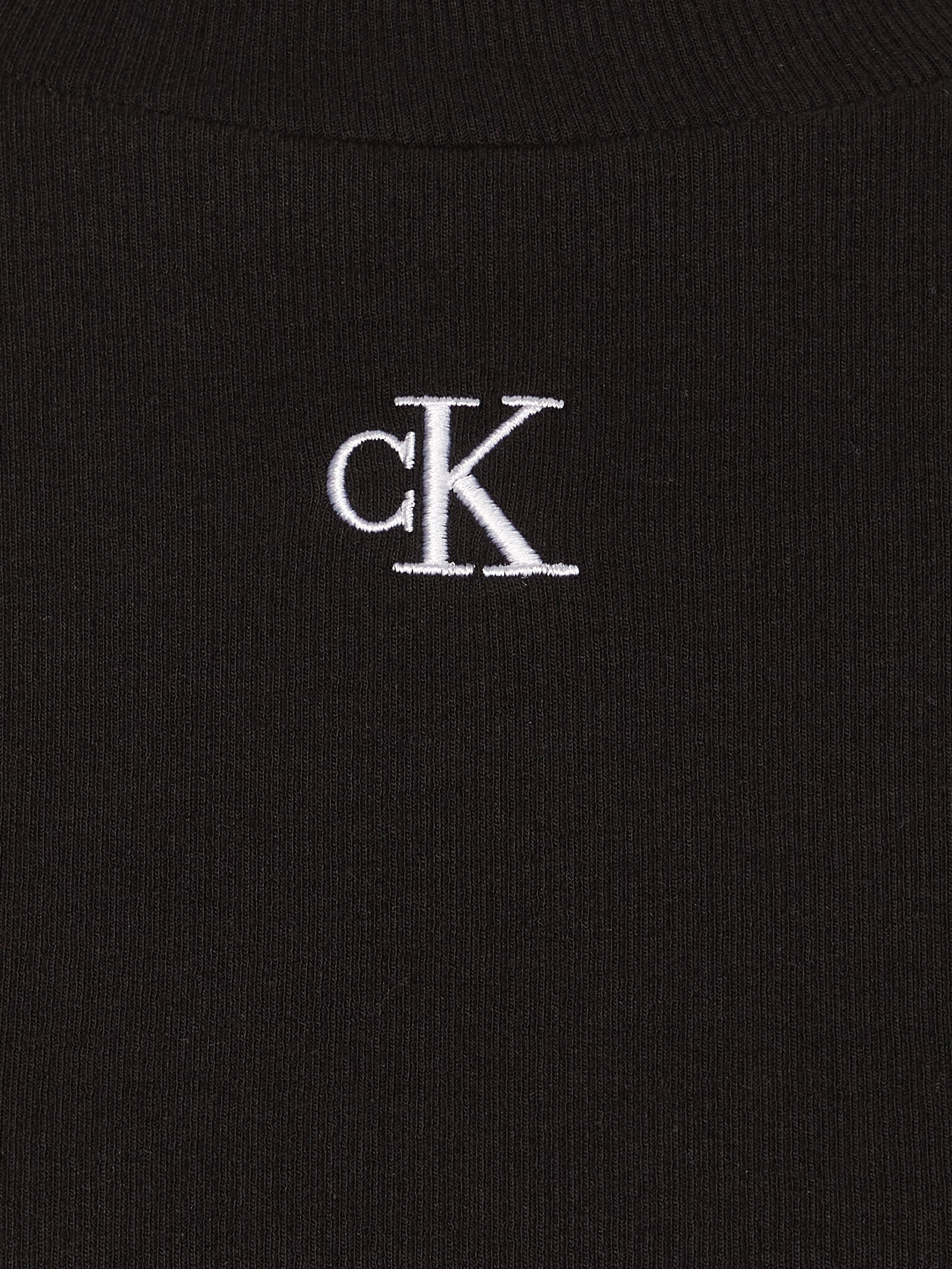 Calvin Klein Jeans T-Shirt »CK RIB BABY TEE« in kurzer Form