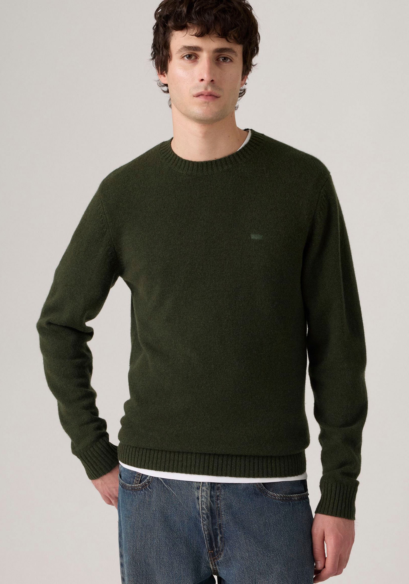 Levi's® Pull en laine »ORIGINAL HM SWEATER« klassische Rundhalsform