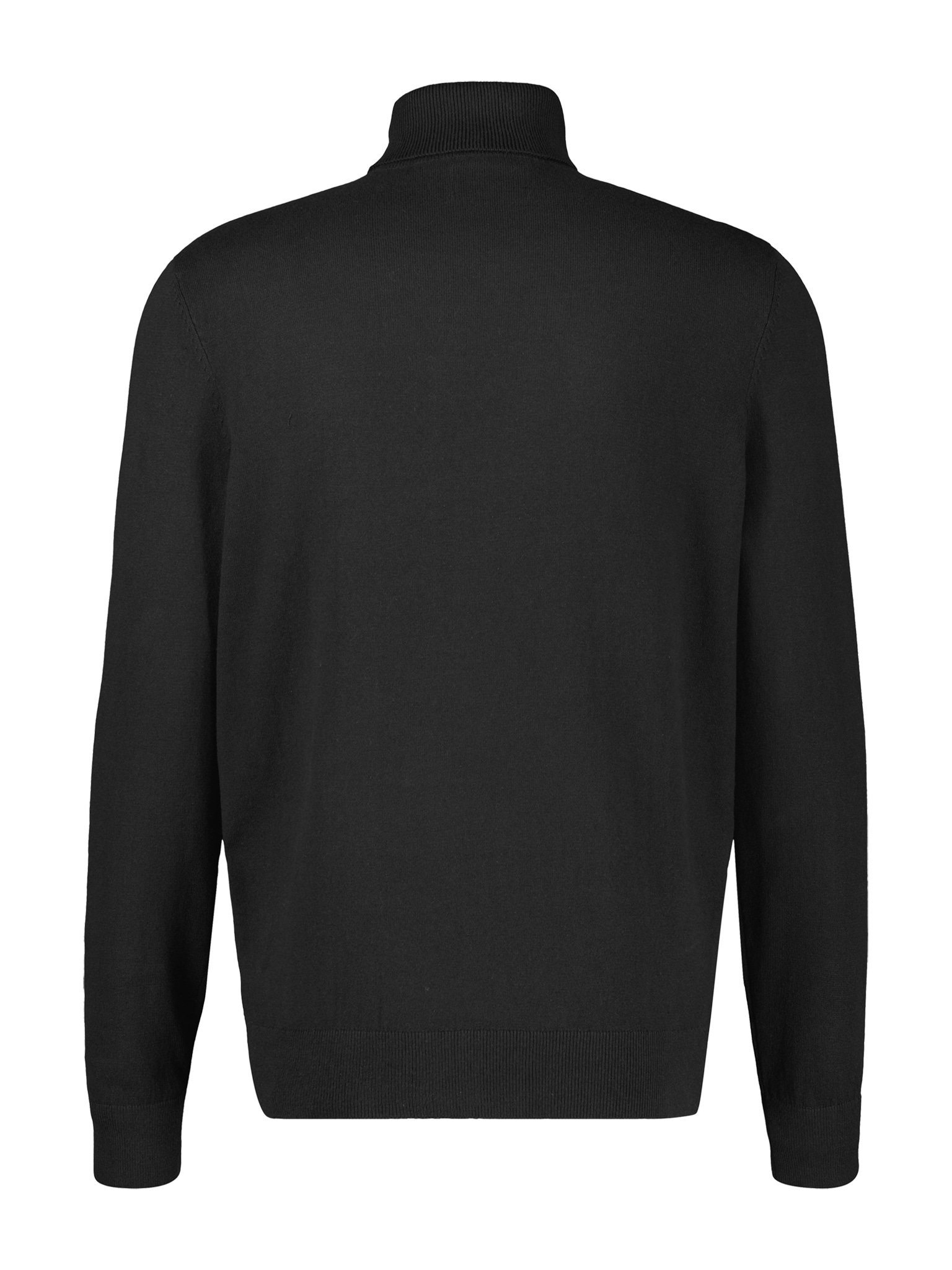 LERROS Pull à col roulé avec broderie du logo
