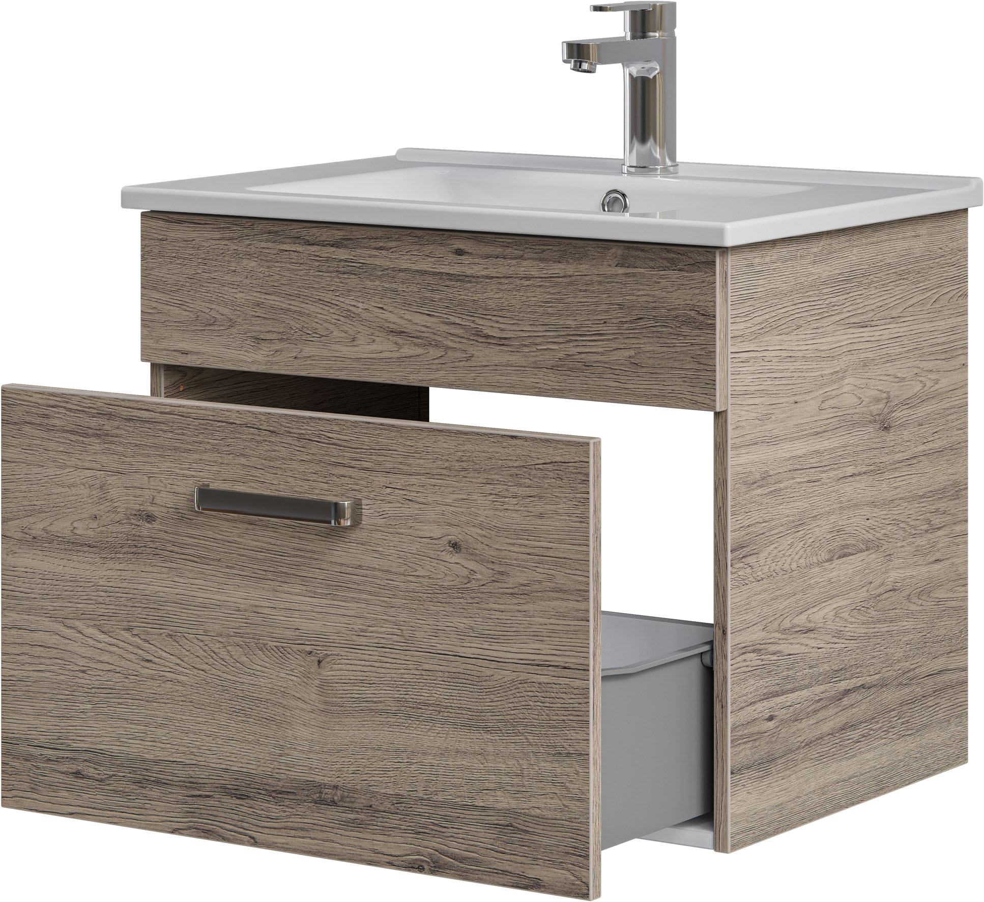 Saphir Ensemble de meubles de salle de bain »Keramikwaschtisch mit Waschtischunterschrank« Ensemble, 2 cuis tlg.