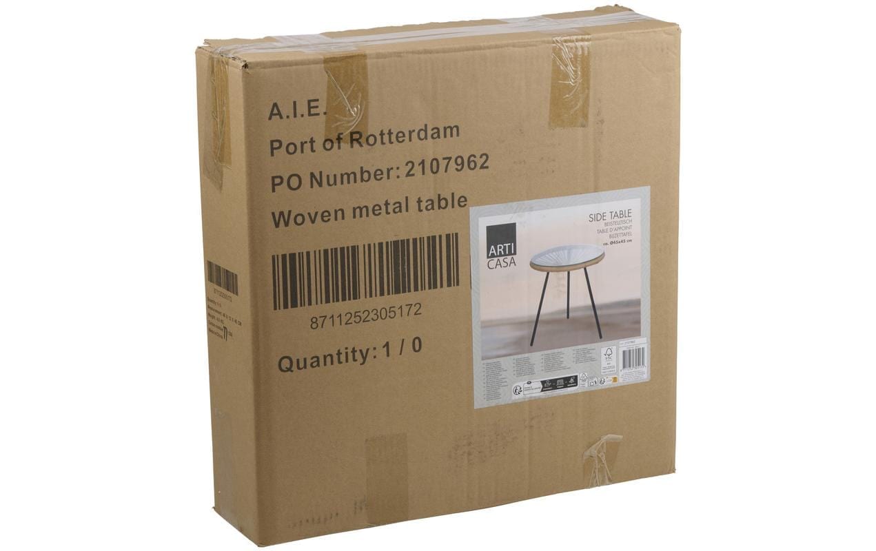   Table basse »Arti Casa Acapulco Rund 45 x 45 cm«