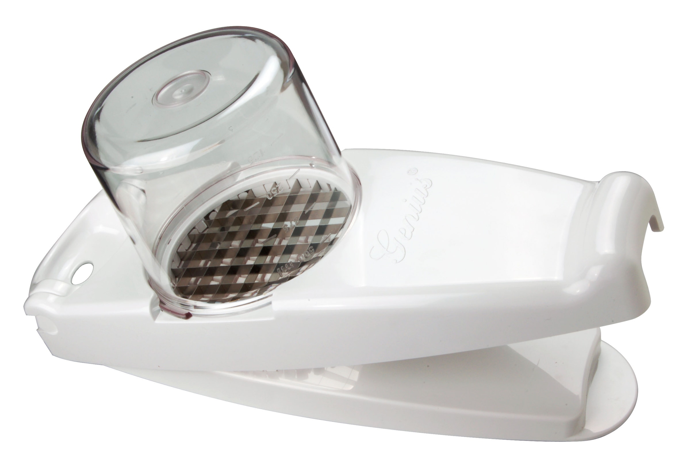 Genius Gemüse-Scheibenschneider »Nicer Dicer mit 14 Klingen inkl. Twist N Joy, Set 6tlg« Super handlich und immer im Einsatz, inkl. 625 ml Behälter