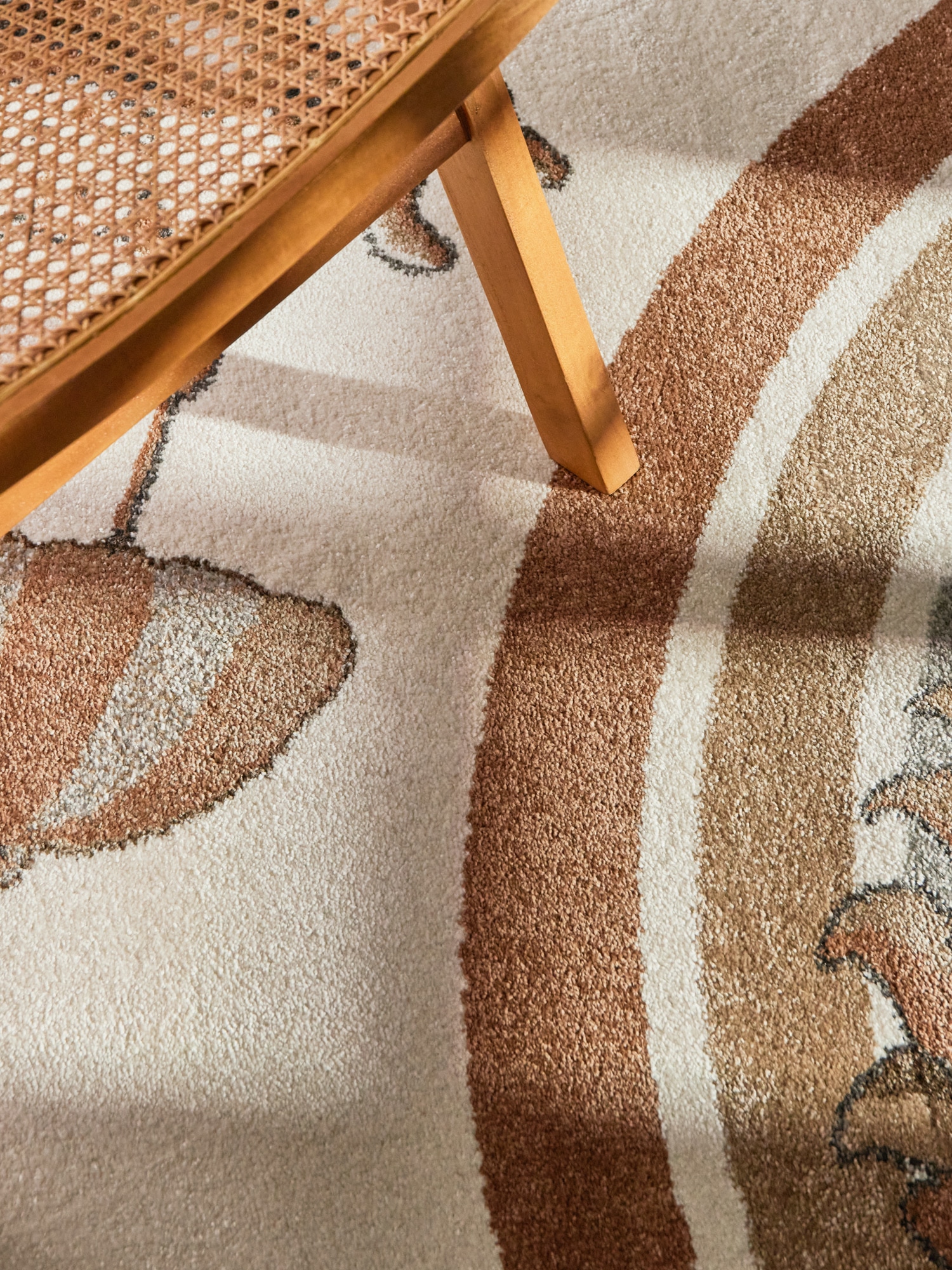 Villeroy & Boch Tapis pour enfants »Roar like a Lion Rainbow Party Teppich« Rectangulaire 9 mm Höhe Spielteppich weich, Kinderzimmer, Boho Kids Spielunterlage, Tieremotiv