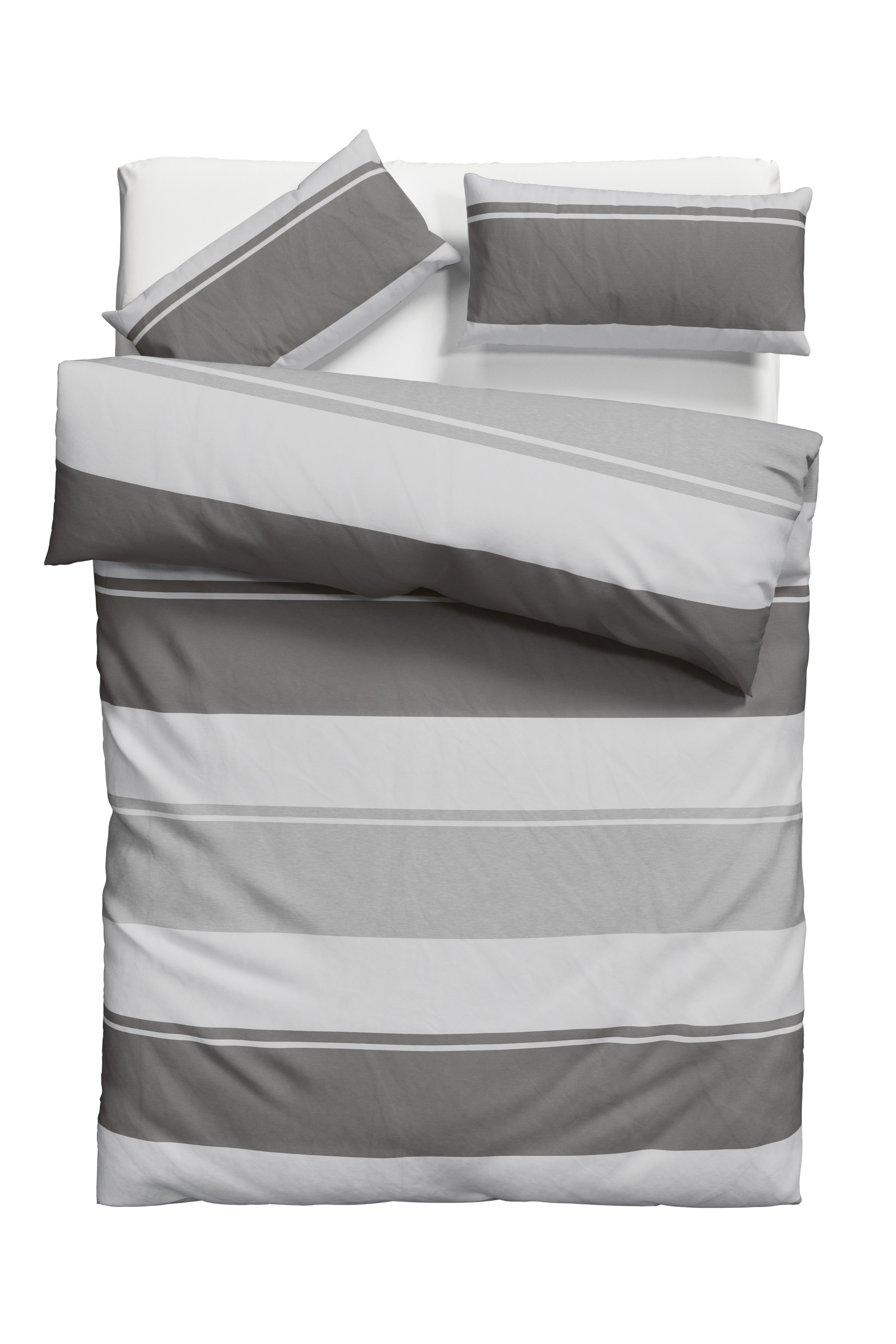Home affaire Bettwäsche »Yonne« 2 Stk. tlg. in frischen Farben, gestreifte Bettwäsche, ab Gr. 135x200 cm