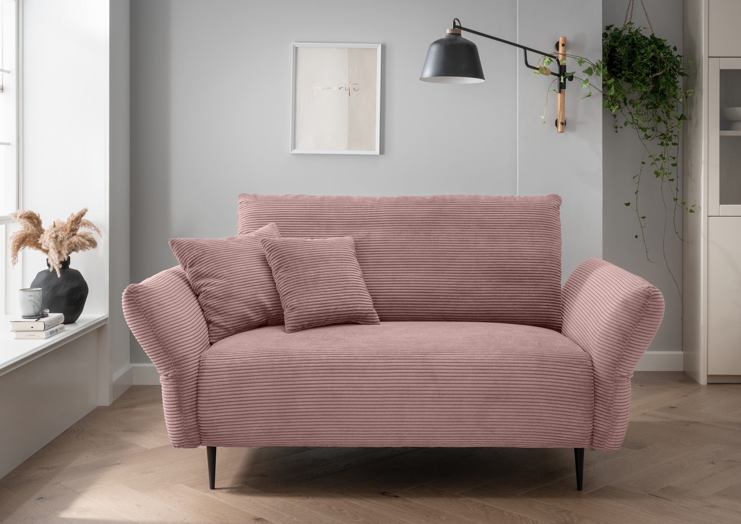 INOSIGN Ensemble rembourré »Vanilla« Set, 3-Sitzer und 2-Sitzer, 2 cuis tlg. auch einzeln und als Polsterecke erhältlich, inkl. Zierkissen