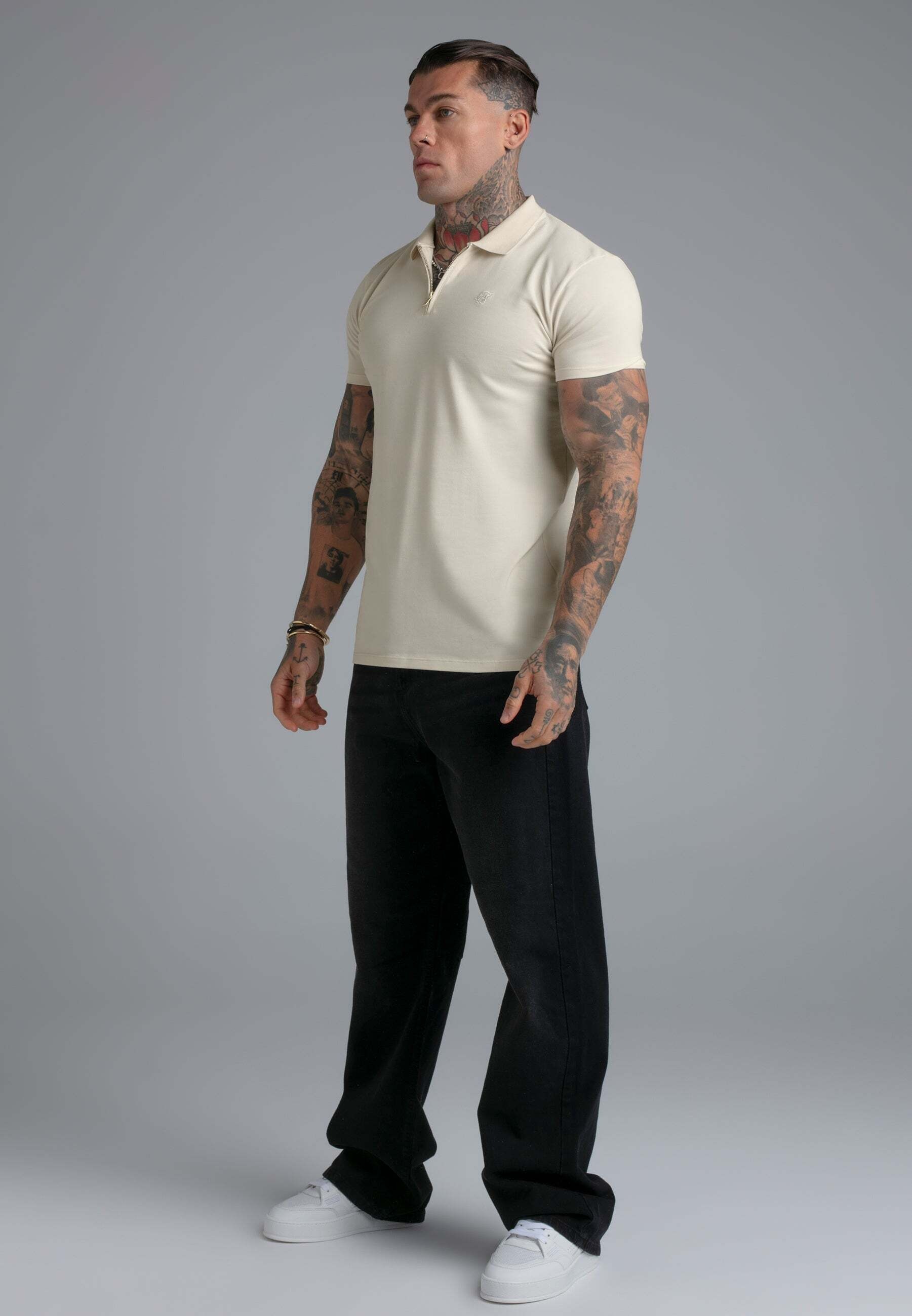 Siksilk Poloshirt »Siksilk Polo Zip«