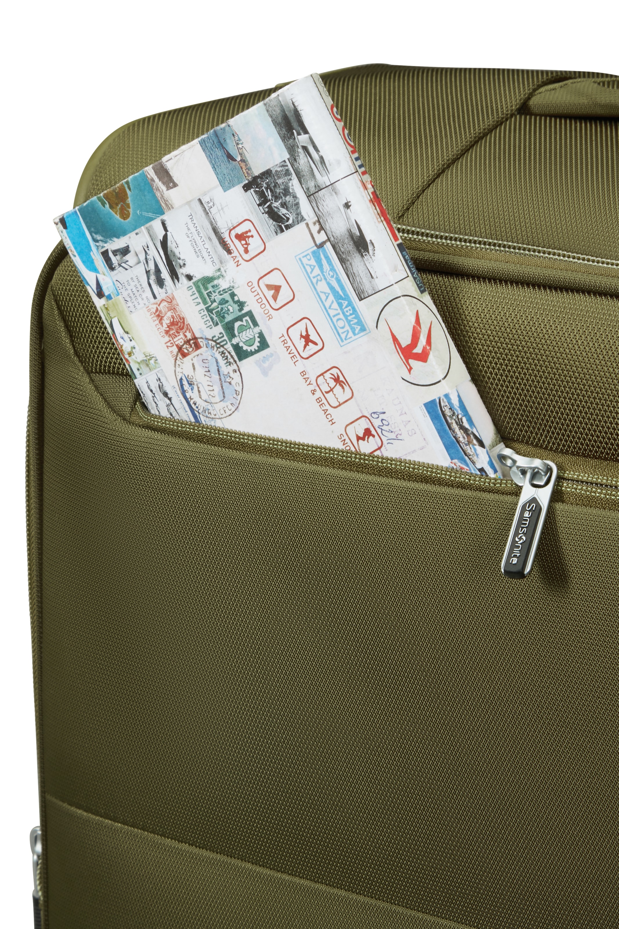 Samsonite Trolley à bagages souples »URBIFY, verschiedene Grössen« 68 litre 4 Rollen en polyester recyclé, avec sangle croisée, avec poche avant