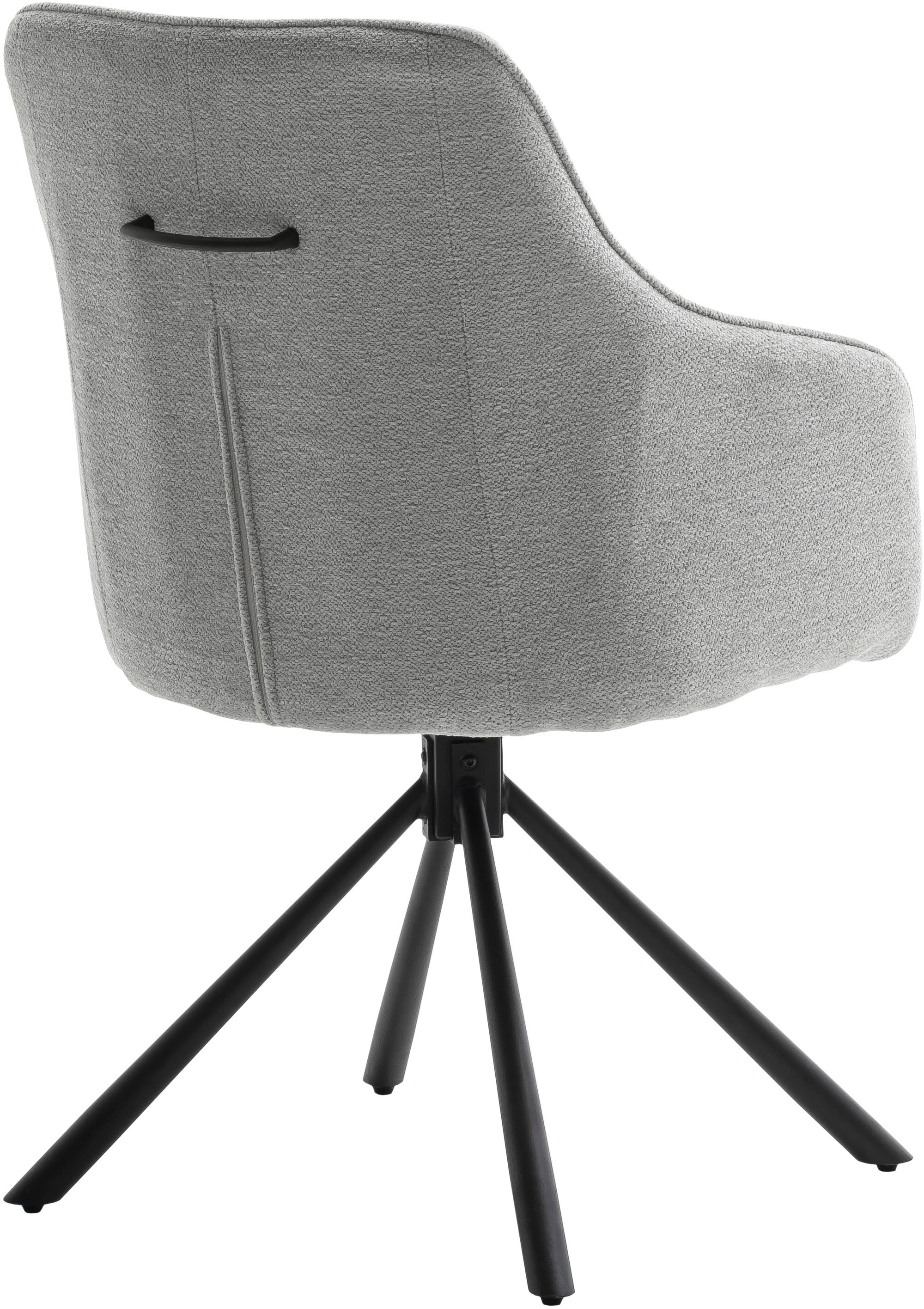 MCA furniture Esszimmerstuhl »KASAMA« () (2er-Set), 180° drehbar, Belastbarkeit120 kg, Sitzhöhe ca. 51 cm