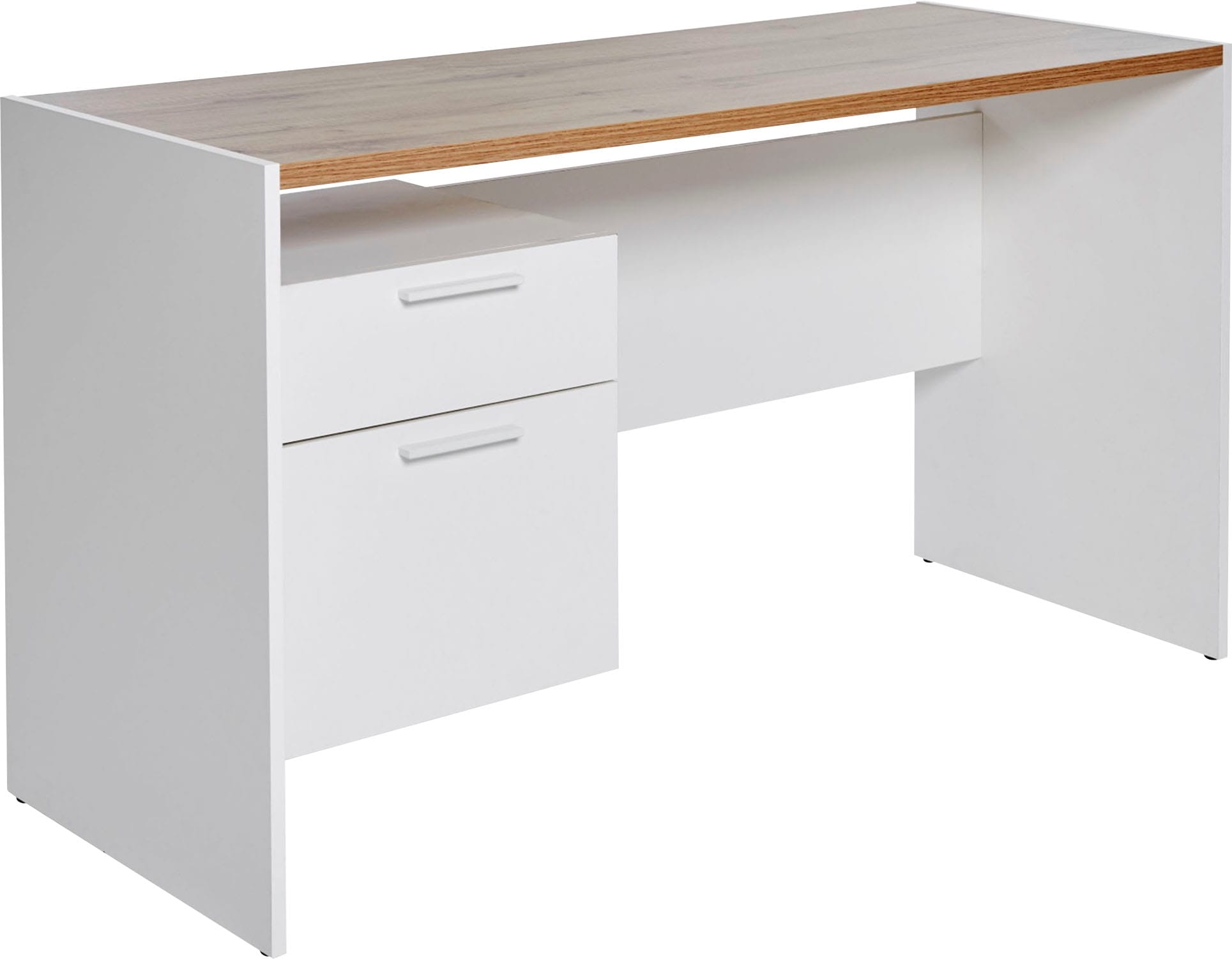 Jahnke Schreibtisch »ML C 130« Breite 123,5 cm, wechselseitig montierbar