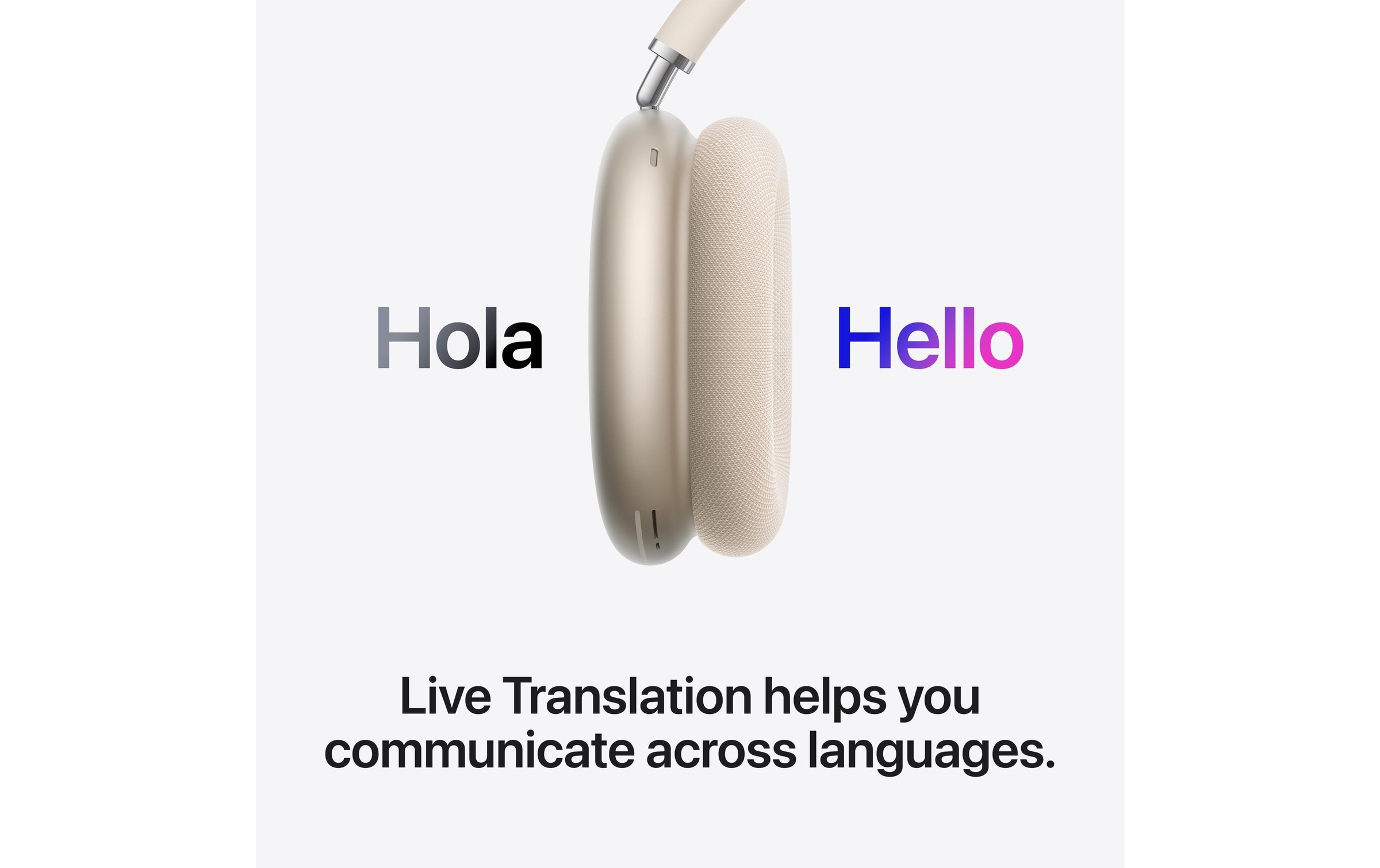 Apple On-Ear-Kopfhörer »AirPods Max 2« Bluetooth Rauschunterdrückung | Sprachsteuerung | kompatibel mit Siri