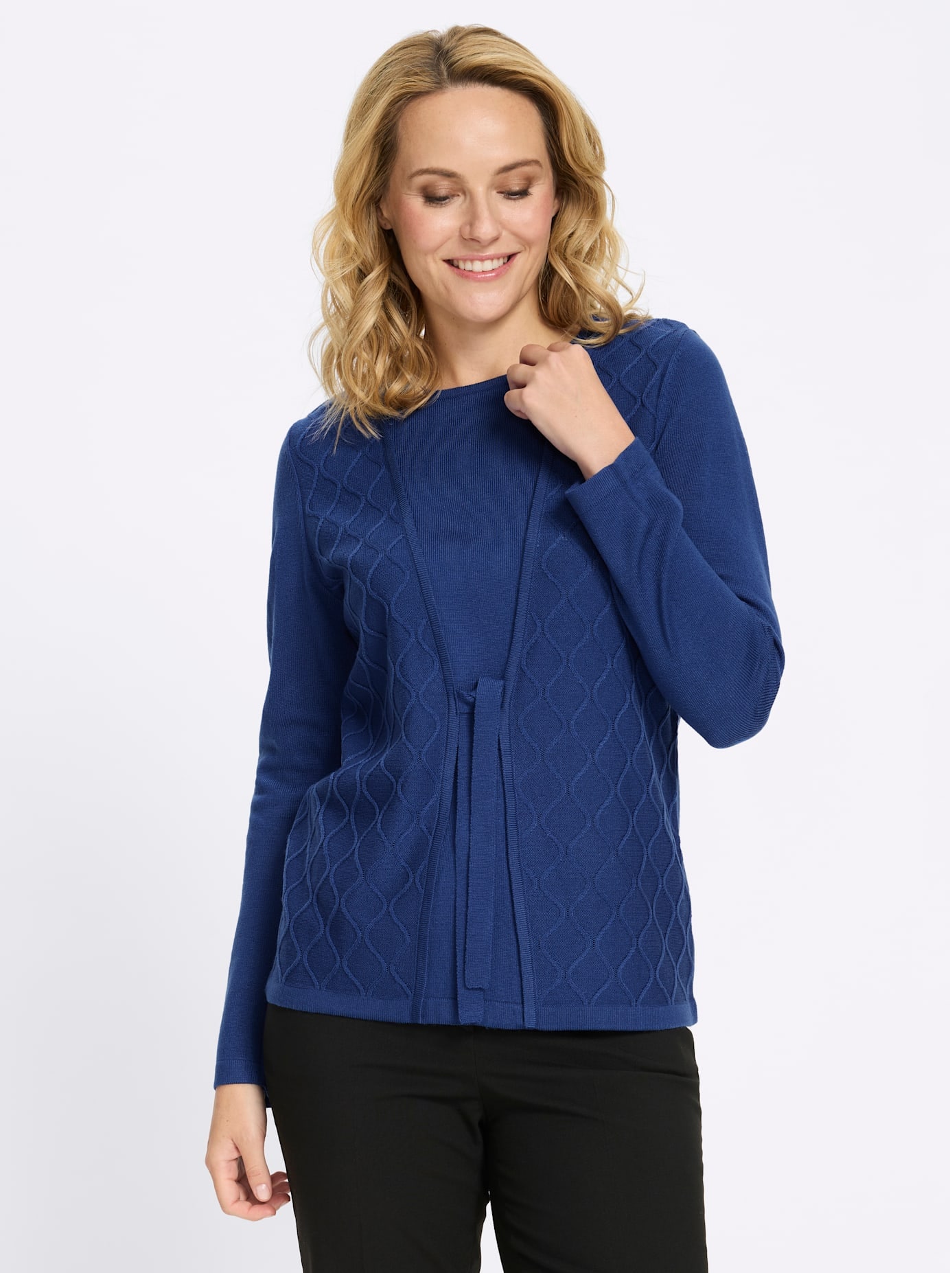 Classic Basics Pull 2 en 1 »Rundhals-Pullover«