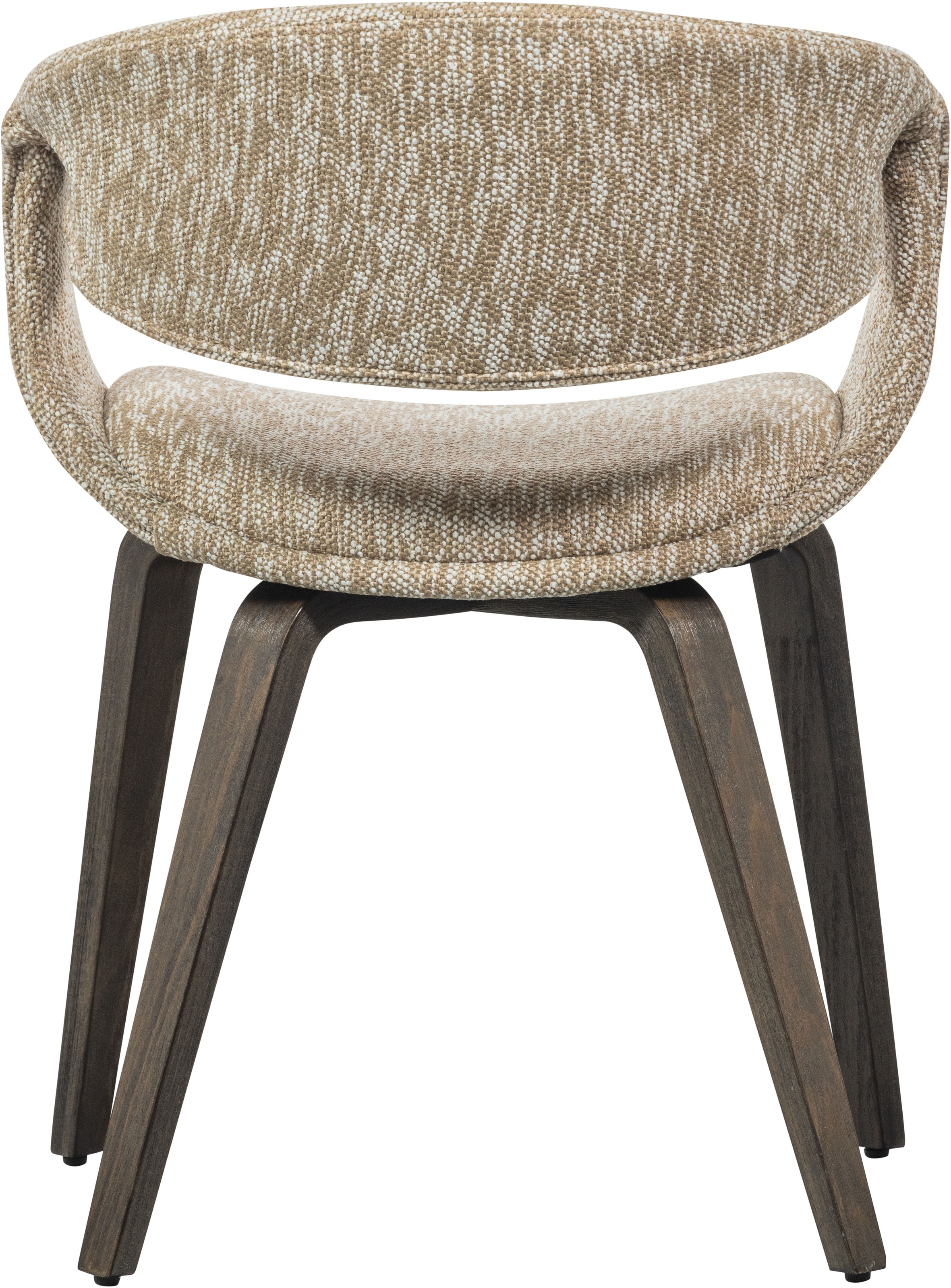 WOOOD Esszimmerstuhl »Yossi mit Gewebtem Bezug und Holzgestell B57 x T57 x H78 cm (2er-Set)« (Set) 2 Stk.Tragkraft 136 kg, maximale Verschleissfestigkeit, Pfleiglicht