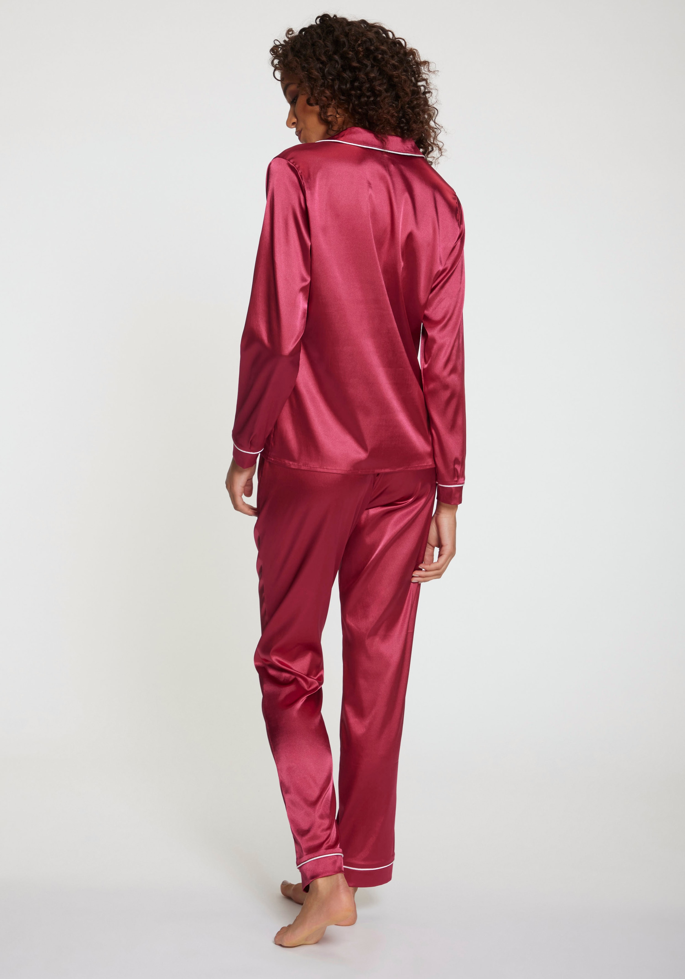 s.Oliver Pyjama Set, 3-teilig,  incl. Schlafmaske