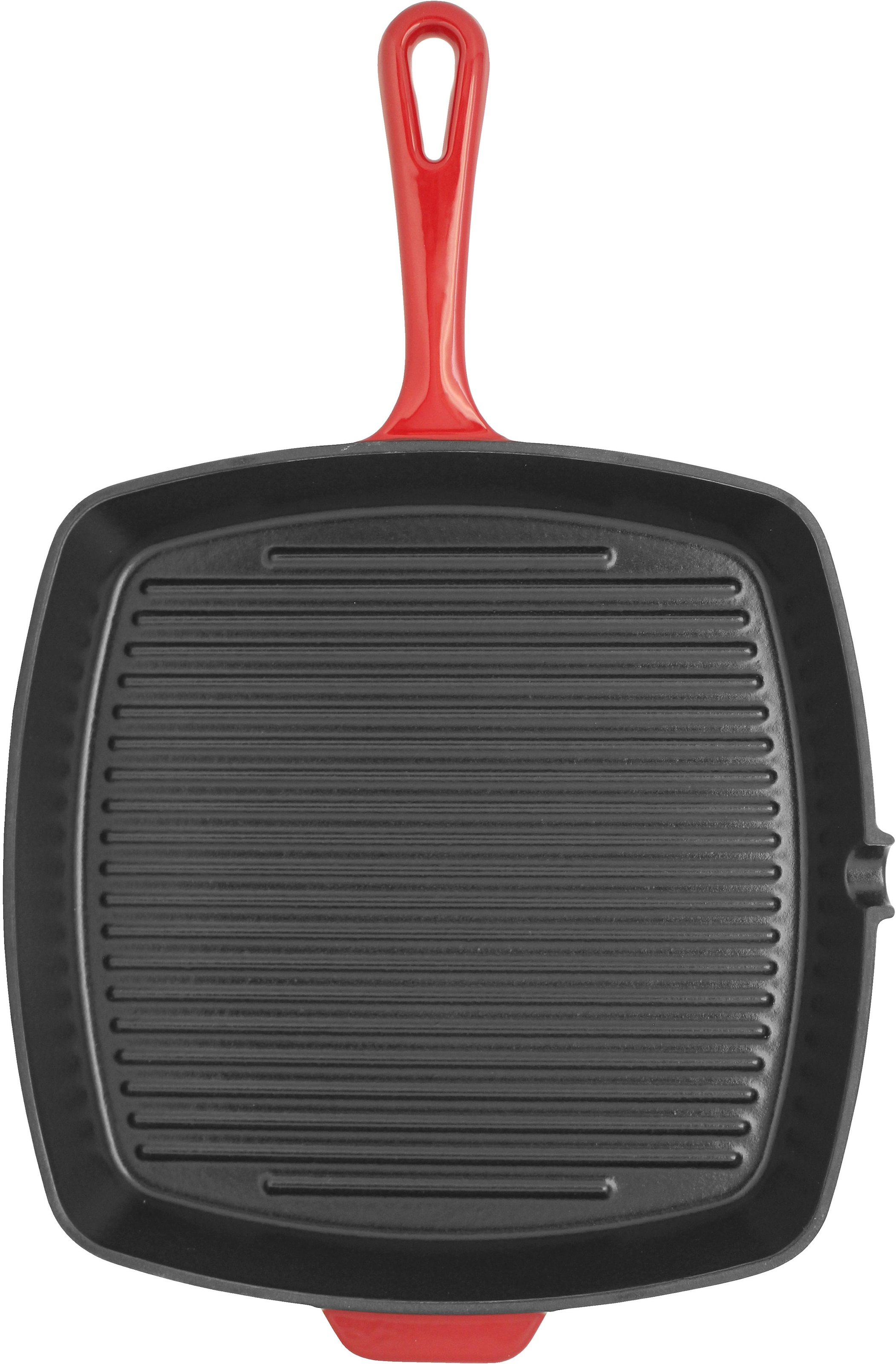 Elo Grillpfanne »Gusseisen Pfanne Ø 28 cm« Gusseisen 1 tlg. Aussen emailliert
