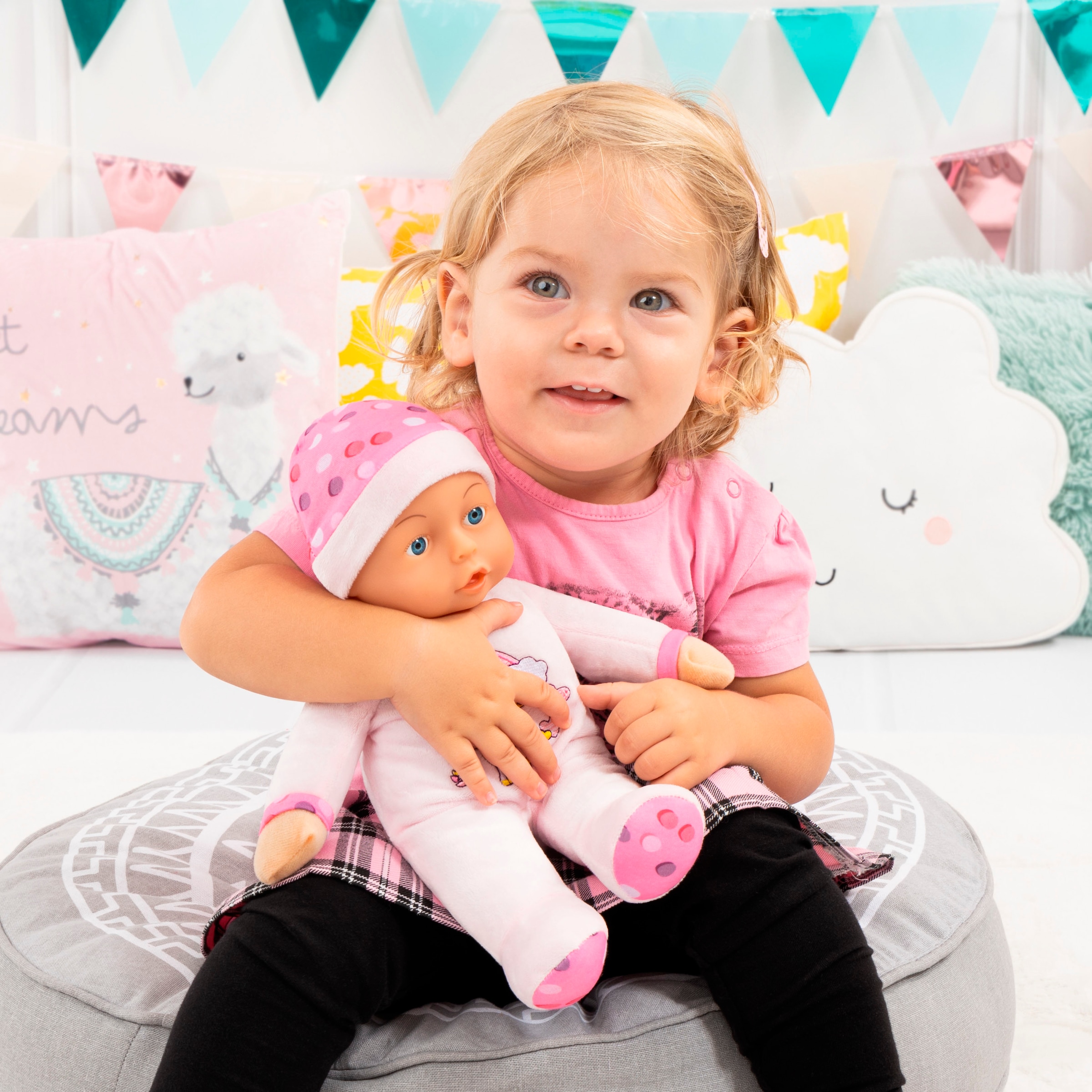 Bayer Poupée bébé »My First Baby, 30 cm rosa«