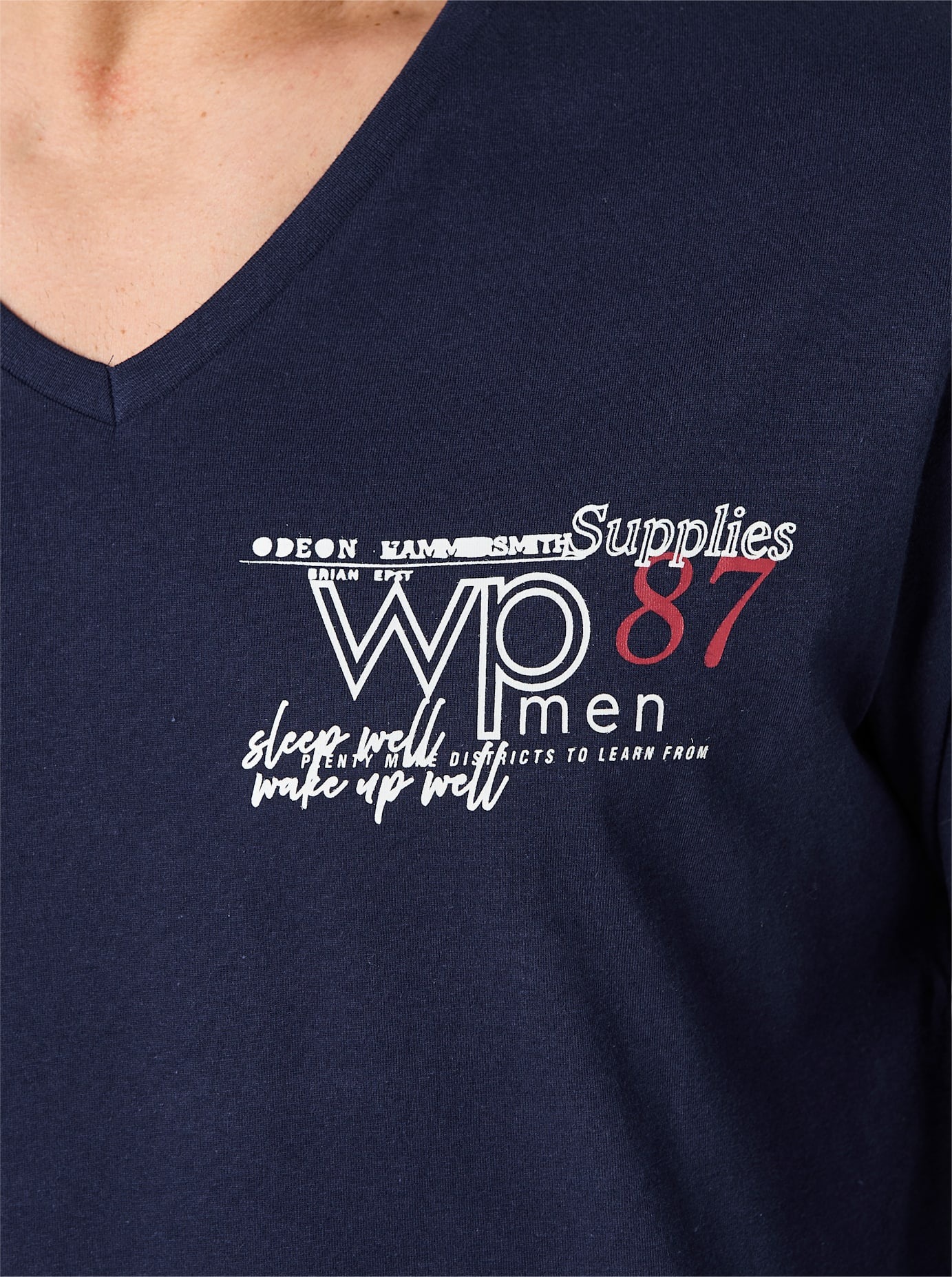 wäschepur Haut de pyjama »Schlafanzug-Shirt« 1