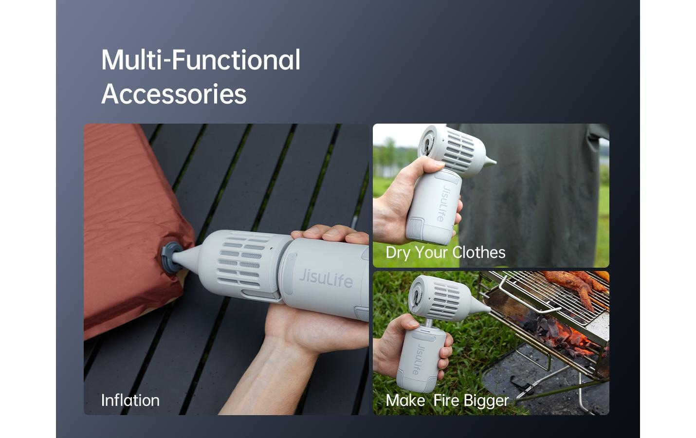   Ventilateur de table »Jisulife Ultra1« Höhenverstellbar