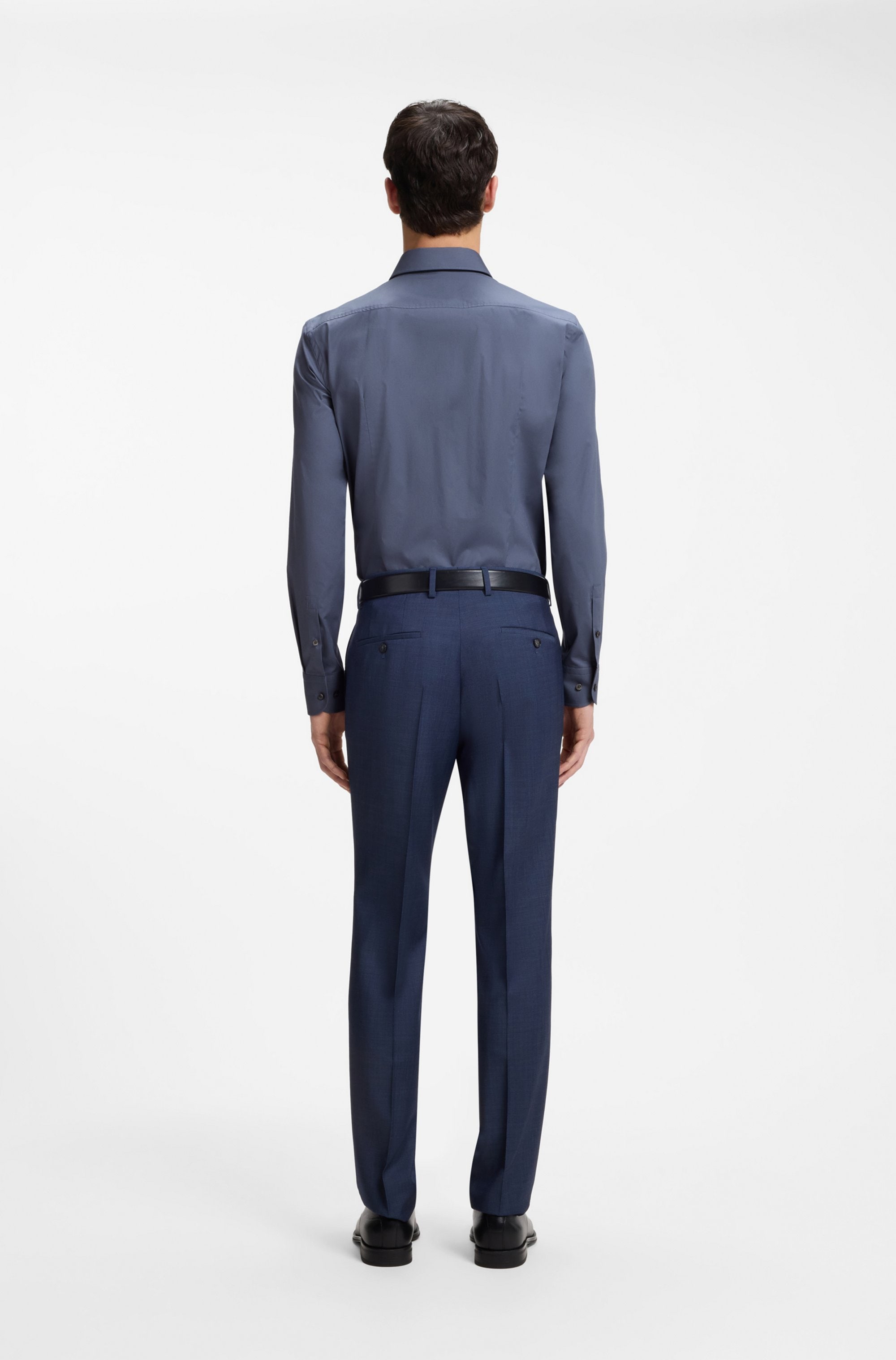 BOSS Chemise d'affaires »Hank« Kentkragen, Slim-Fit, bügelleichte Qualität