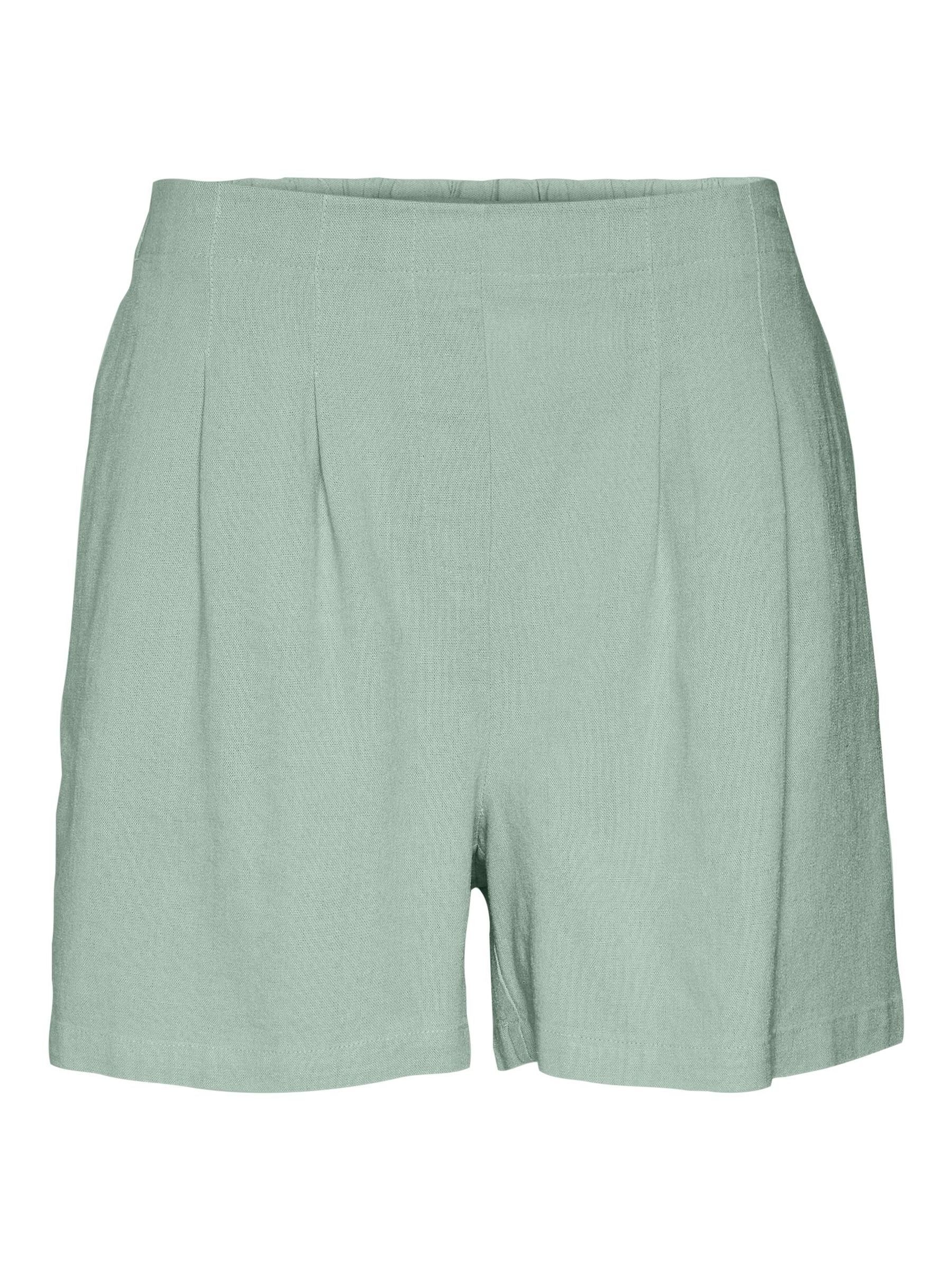 Vero Moda Shorts »VMJESMILO HW SHORTS WVN NOOS«  Viskosemischung, regular fit, mit Leinen