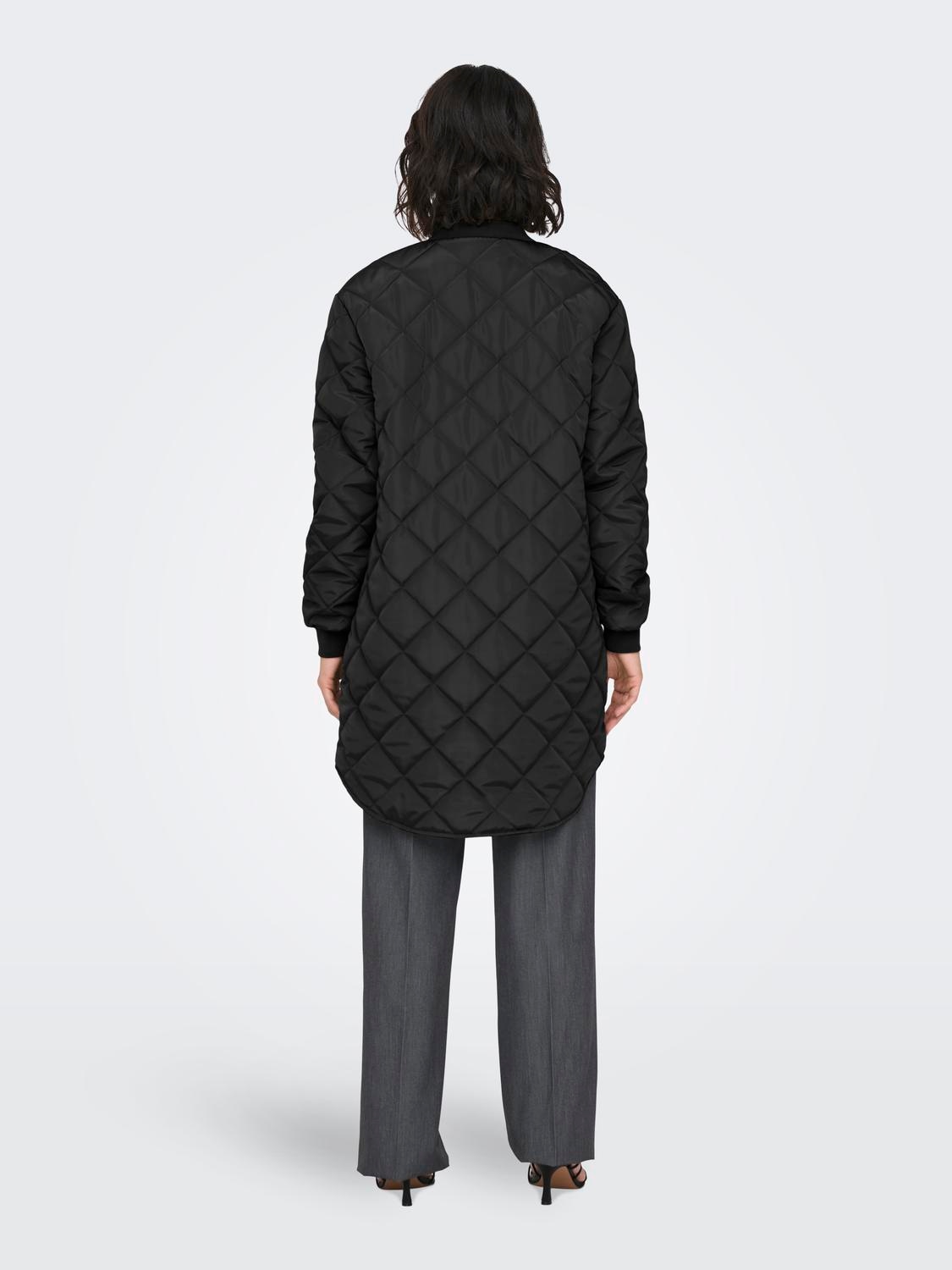 ONLY Manteau matelassé »ONLJESSICA QUILTED COAT ZIP CC OTW« fibre synthétique, style baseball