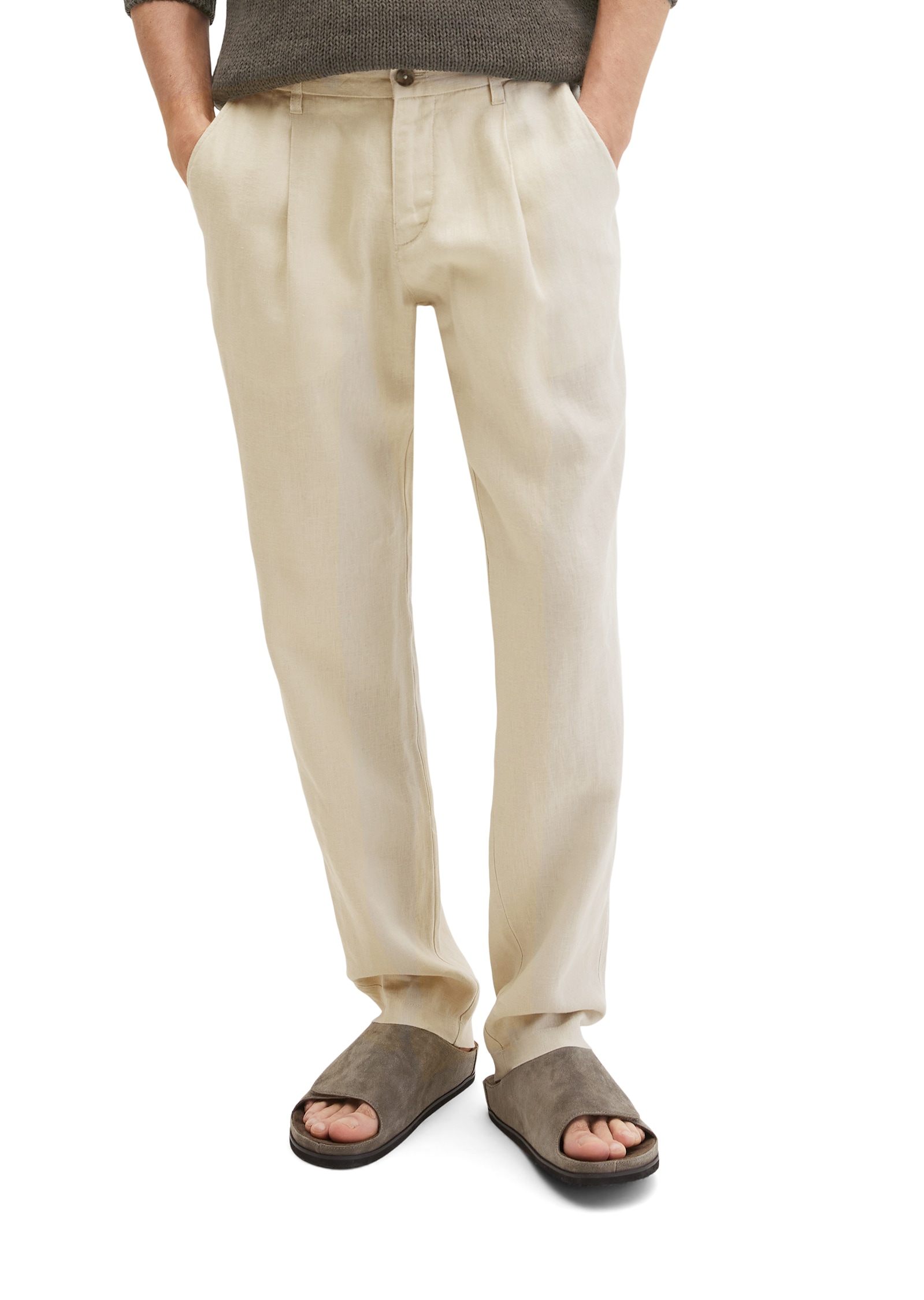 Marc O'Polo Pantalon en lin »Osby jogger pleats«