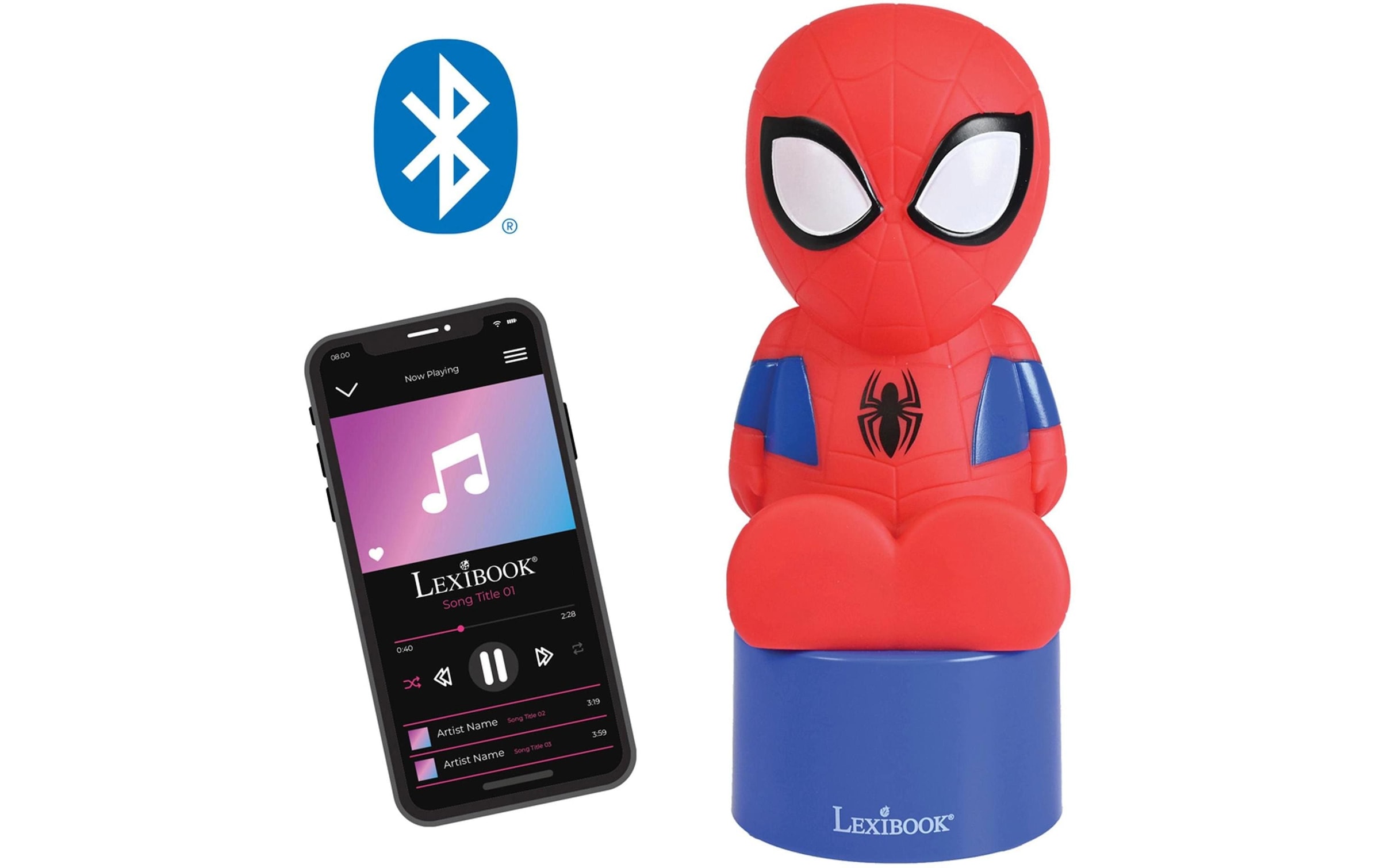 Lexibook® Veilleuse »Spiderman Bluetooth«