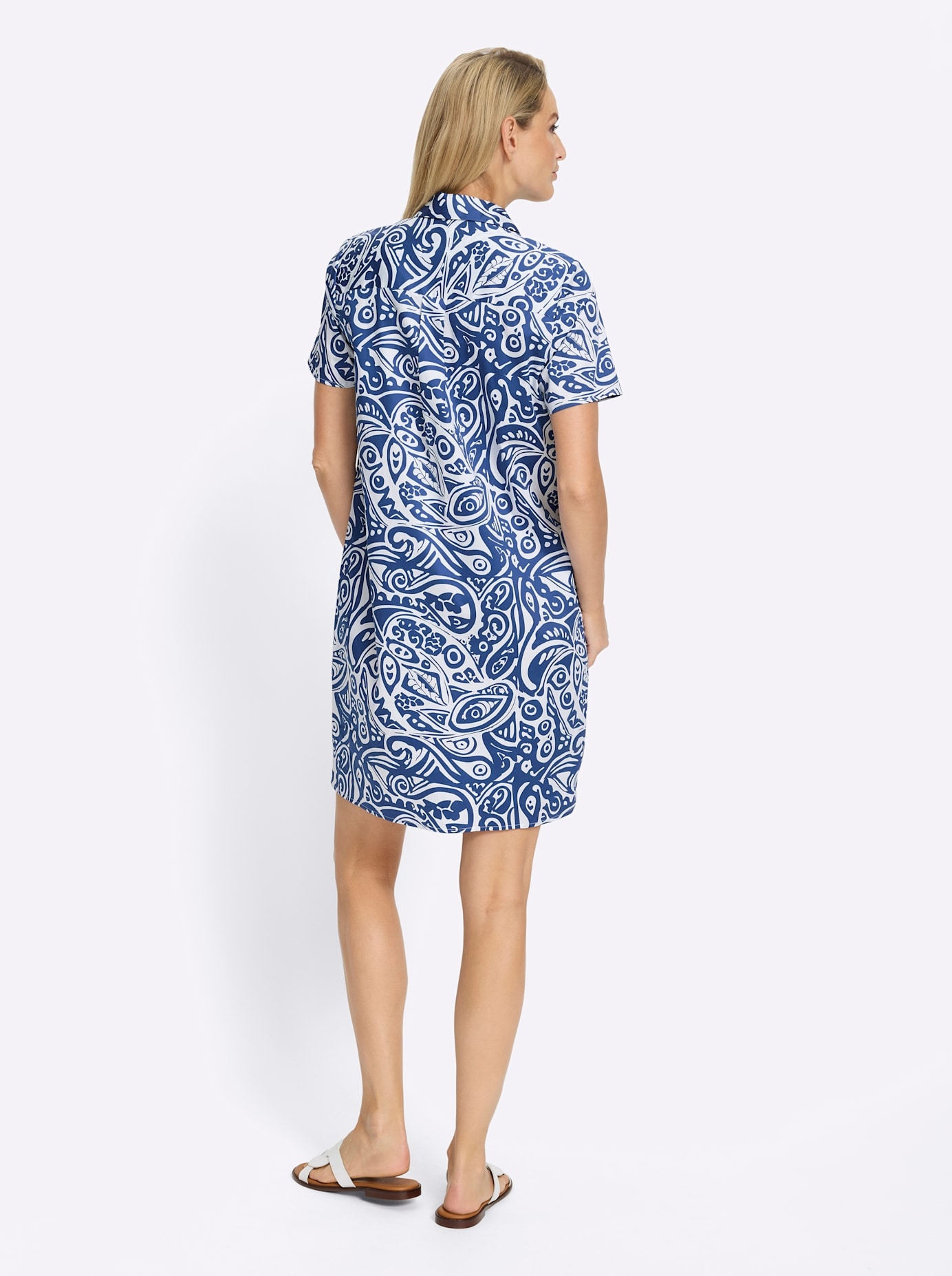 heine Sommerkleid »Druck-Kleid« Nahttasche