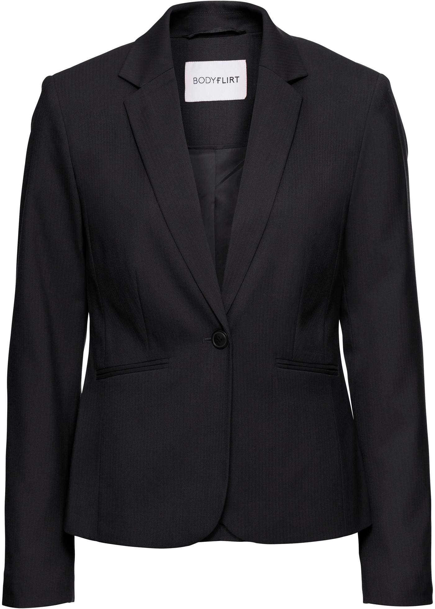 bonprix Veste blazer »Blazer« pour une apparence élégante, coupe étroite, entièrement doublé