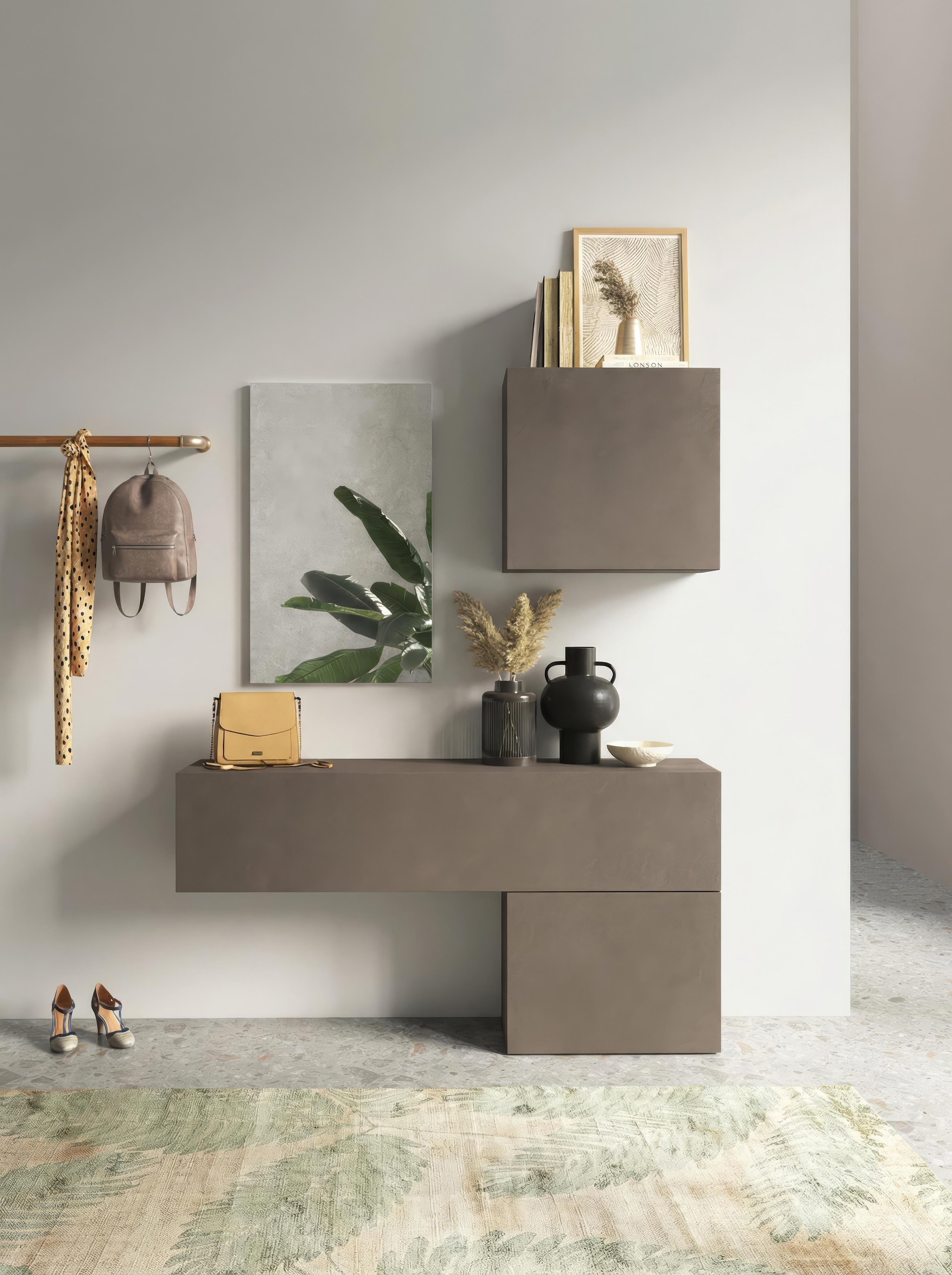 Home affaire Ensemble de vestiaires »Infinity, 4tlg. Breite 138 cm, Höhe variabel, moderne Garderobe« Spar-Set, 4 cuis tlg.